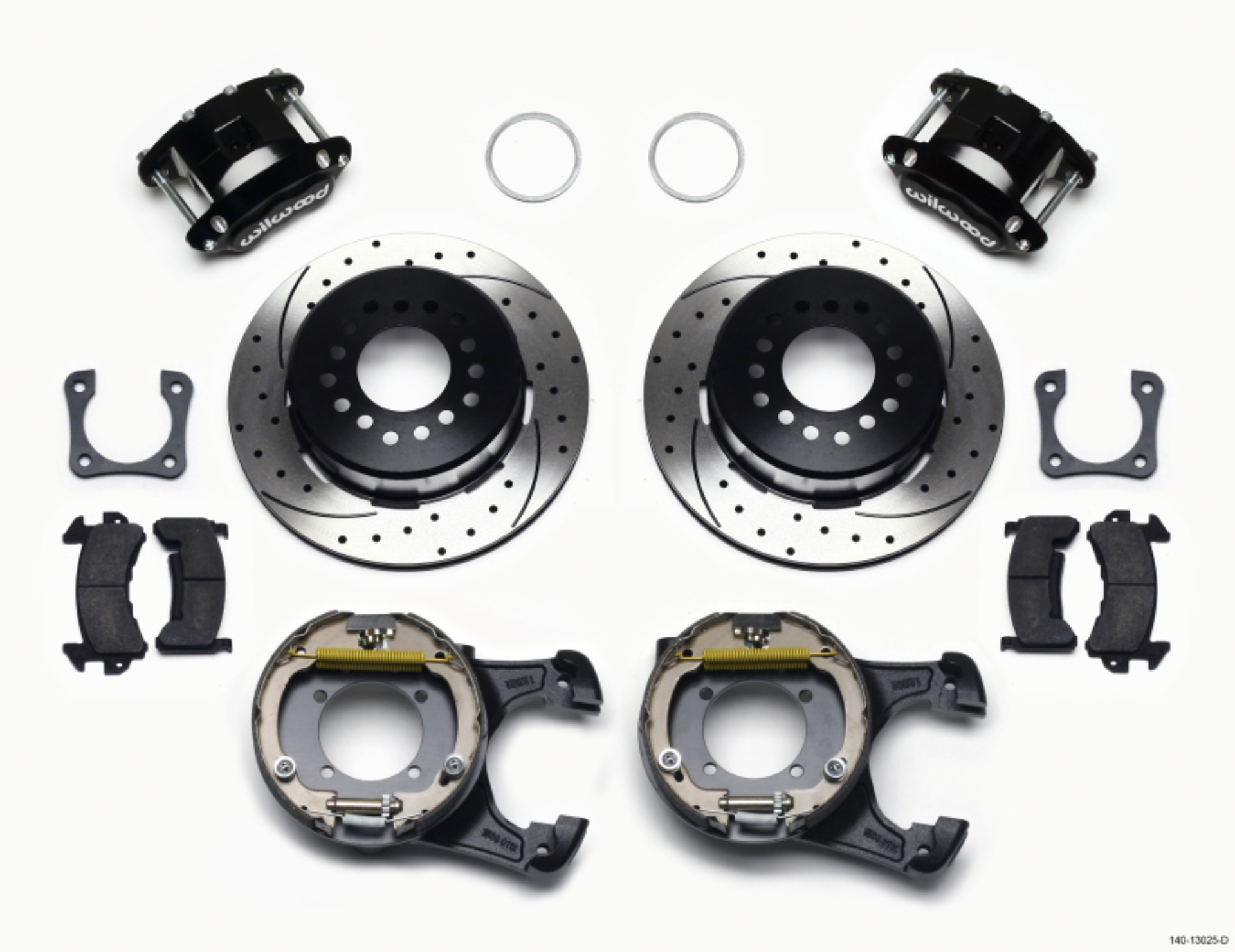 Picture of Wilwood WIL D154 Brake Kit Big Brake Kits - 140-13025-D