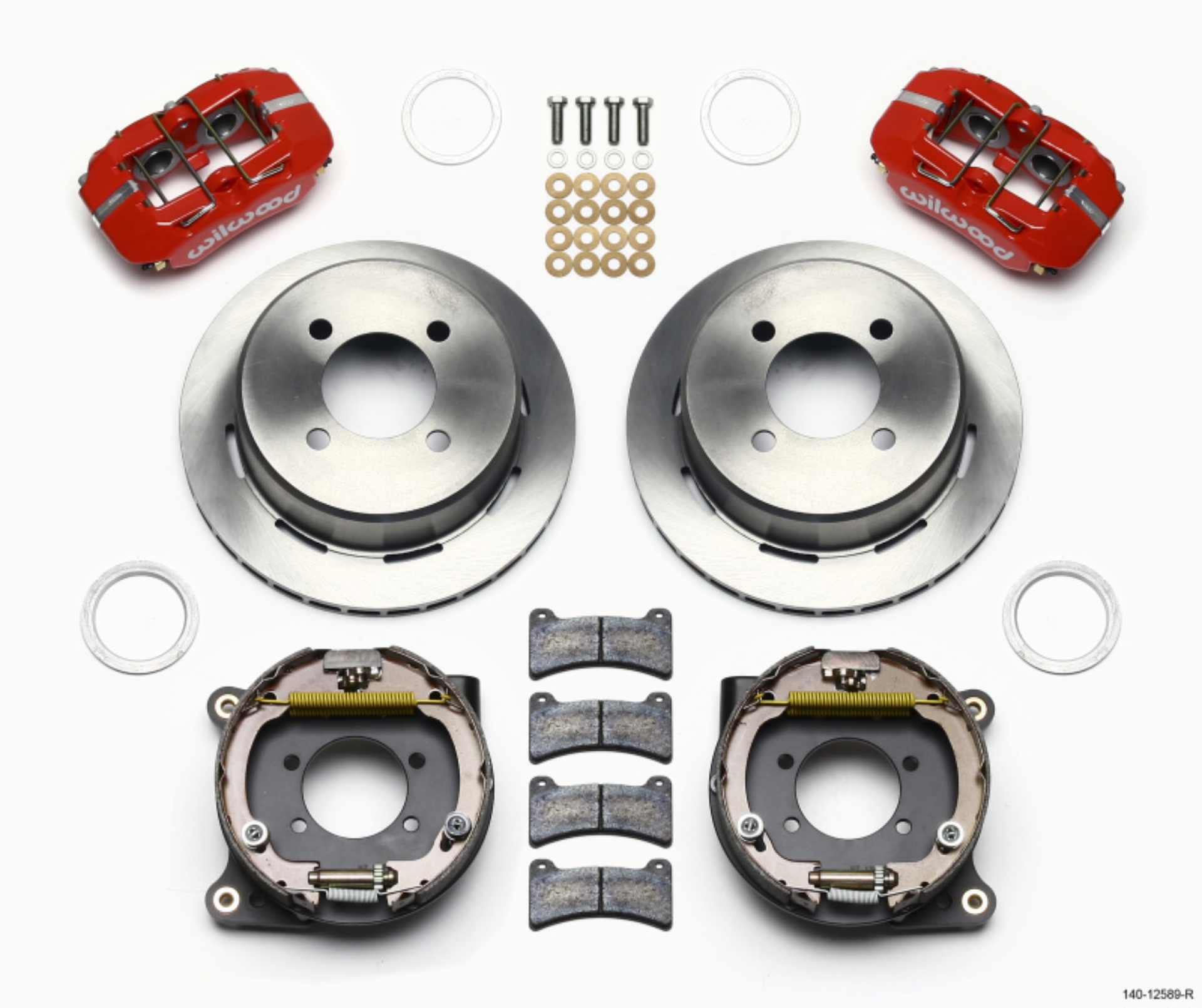 Picture of Wilwood WIL Dynapro Brake Kit Rear Big Brake Kits - 140-12589-R