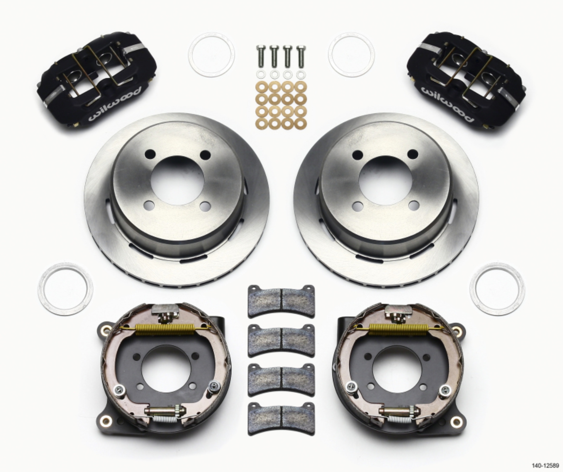 Picture of Wilwood WIL Dynapro Brake Kit Rear Big Brake Kits - 140-12589