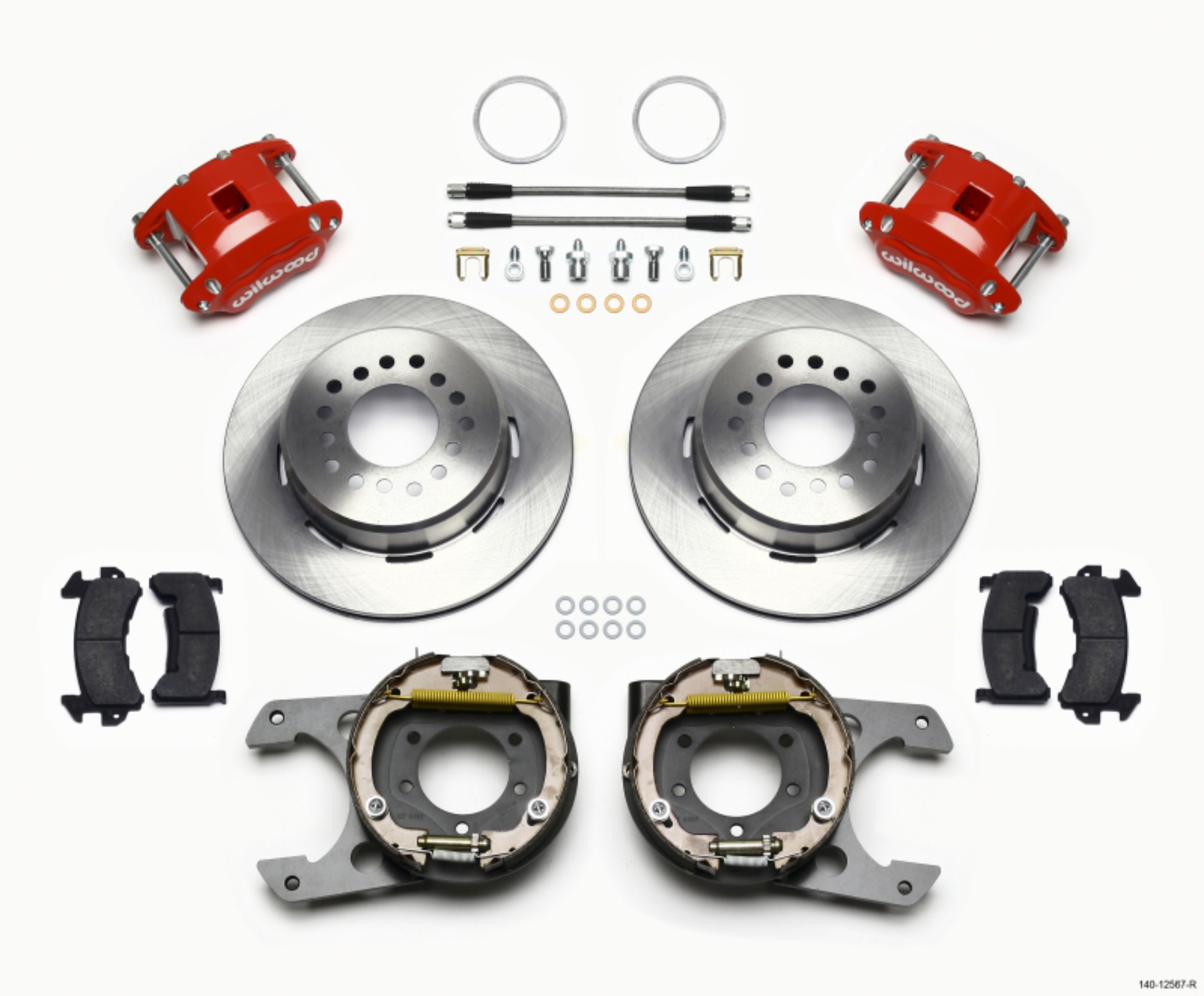Picture of Wilwood WIL D154 Brake Kit Big Brake Kits - 140-12567-R