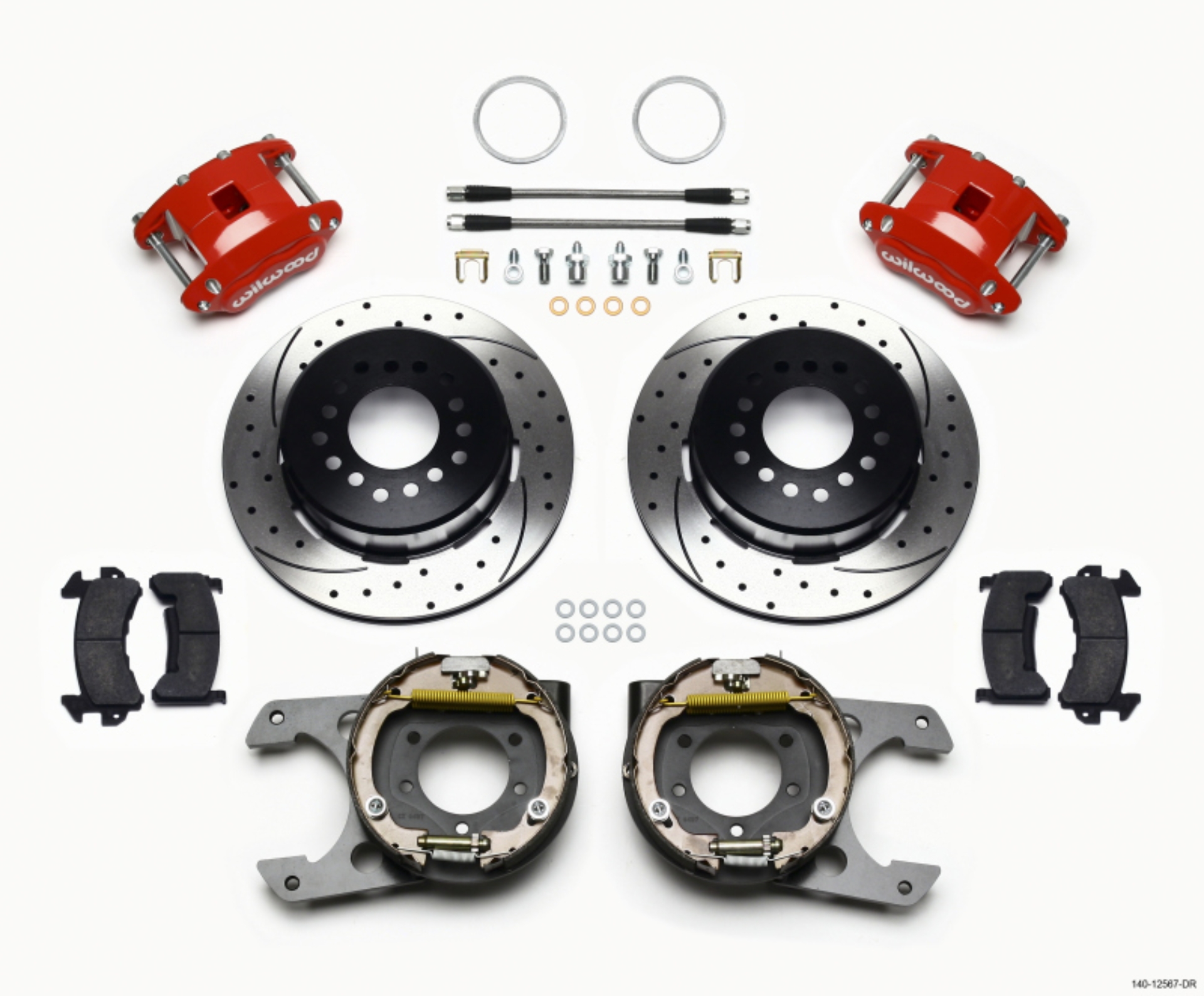 Picture of Wilwood WIL D154 Brake Kit Big Brake Kits - 140-12567-DR