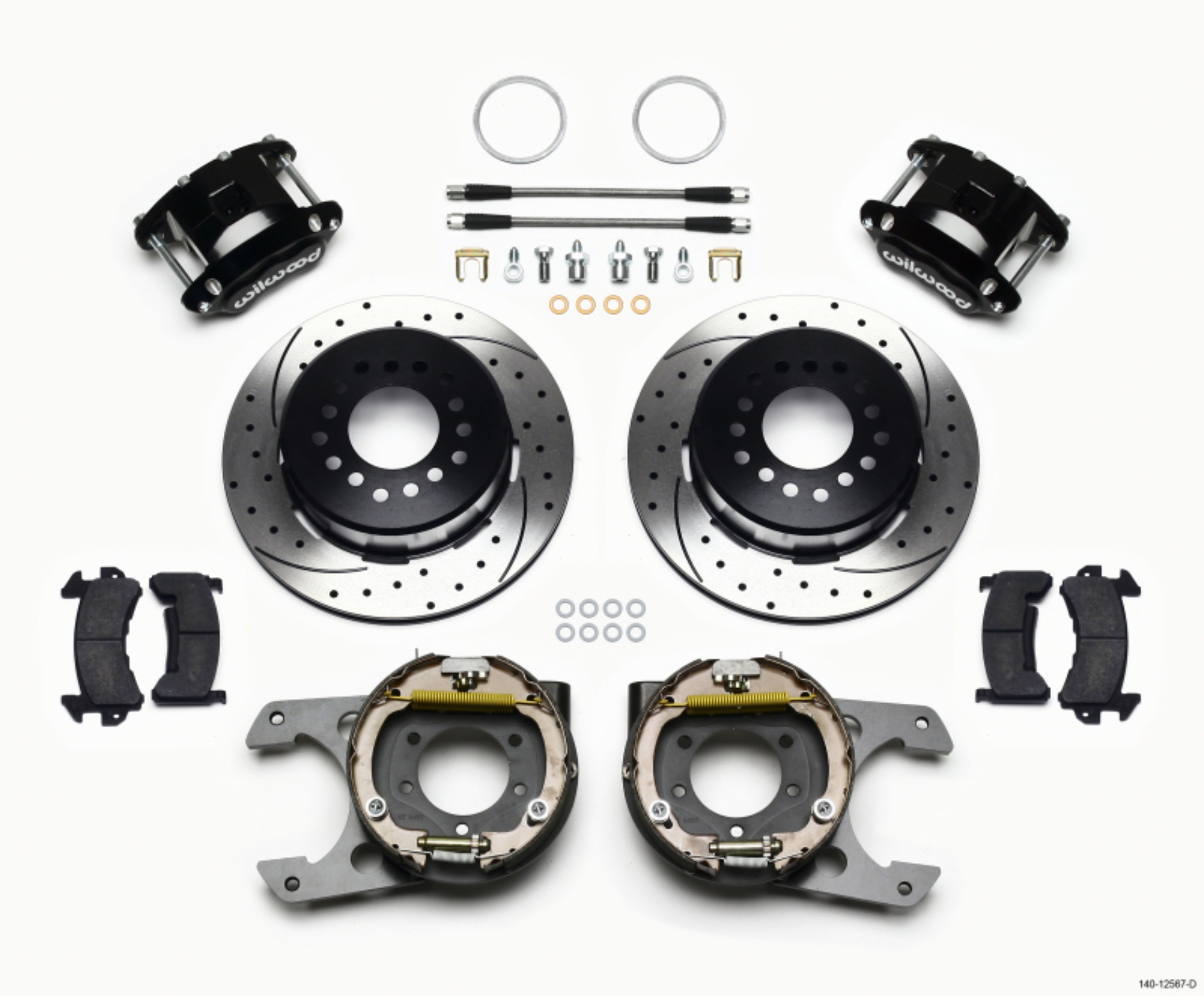 Picture of Wilwood WIL D154 Brake Kit Big Brake Kits - 140-12567-D