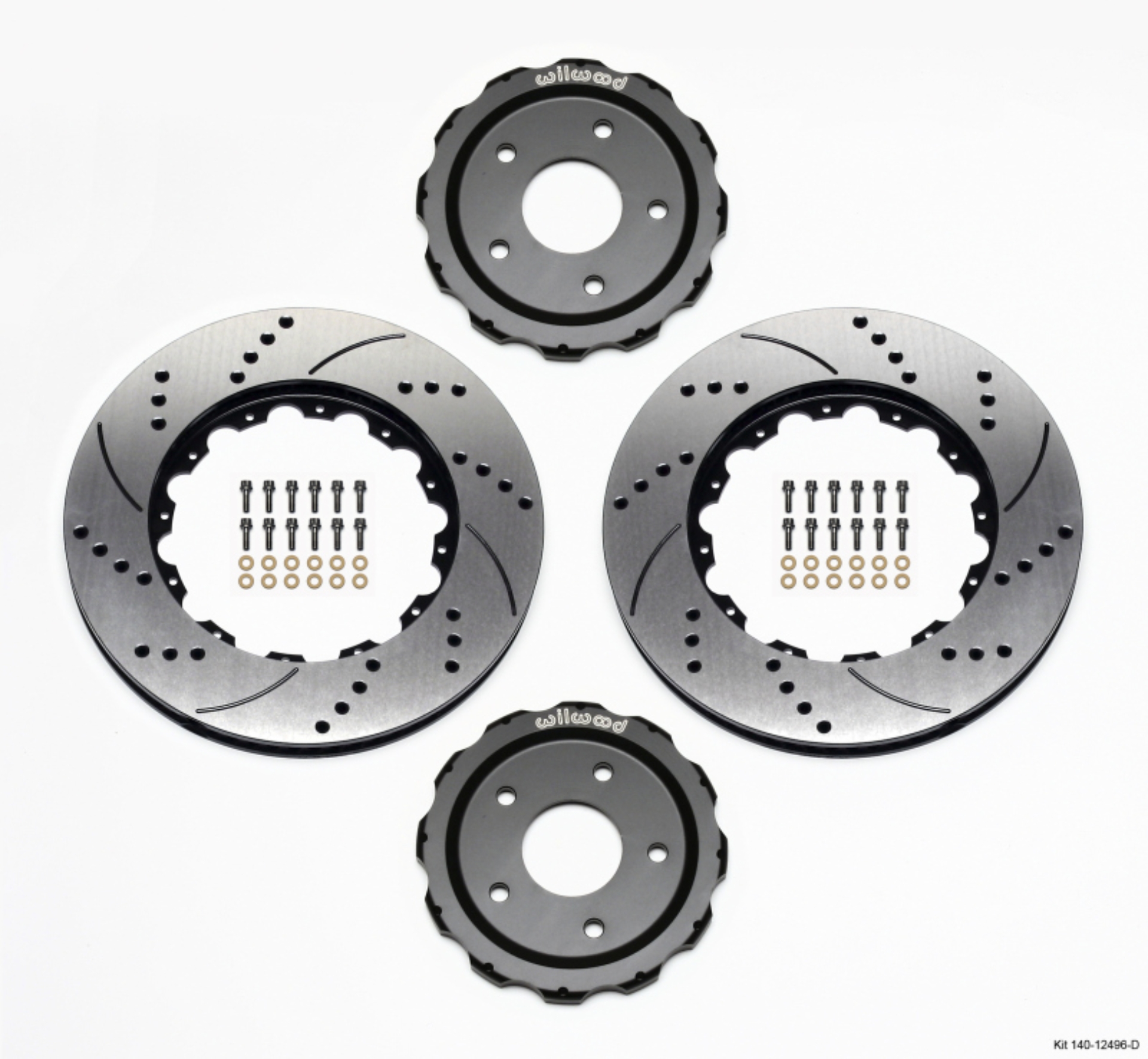Picture of Wilwood WIL Rotor Kit Front Brake Rotors - 140-12496-D
