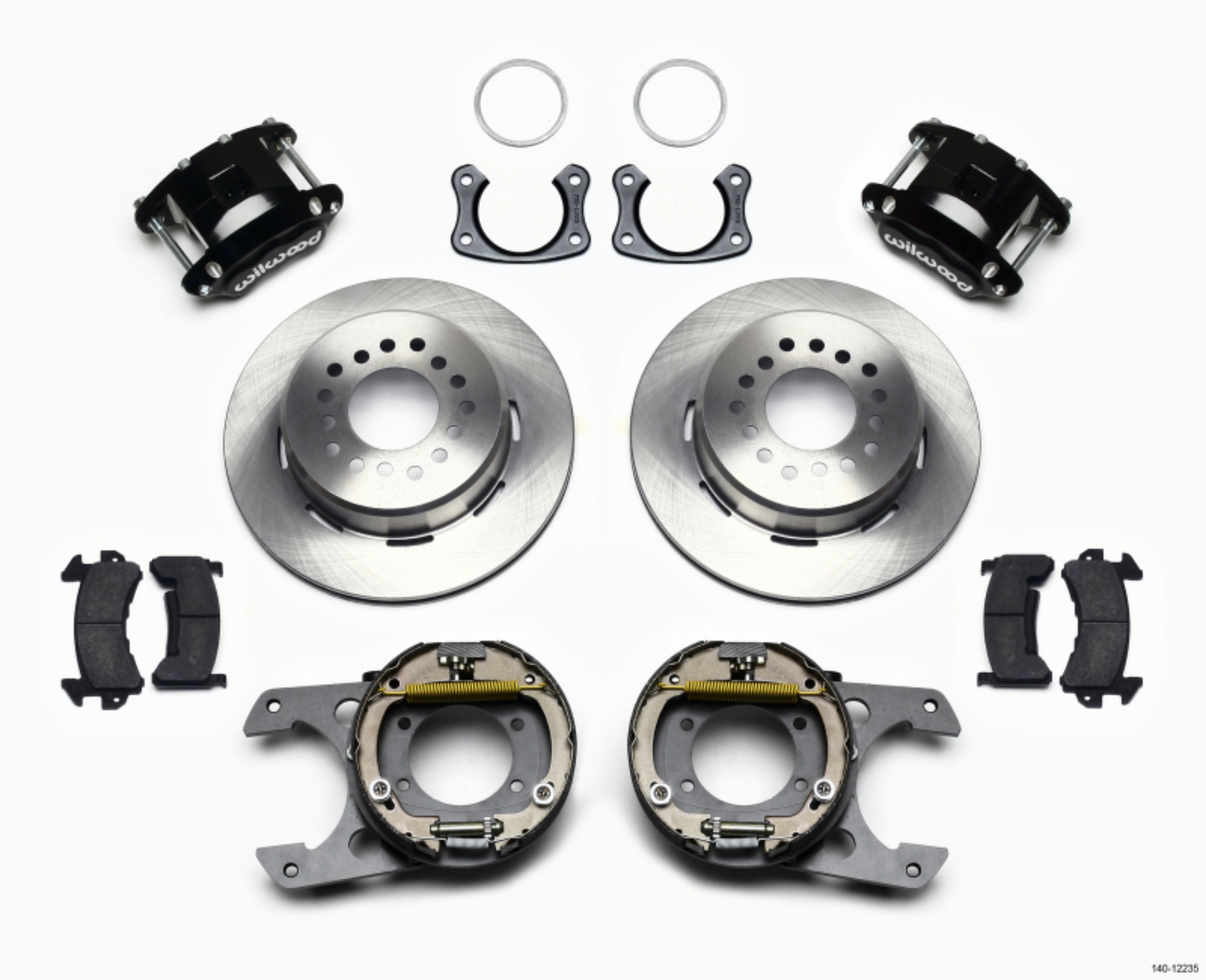 Picture of Wilwood WIL D154 Brake Kit Front Big Brake Kits - 140-12235