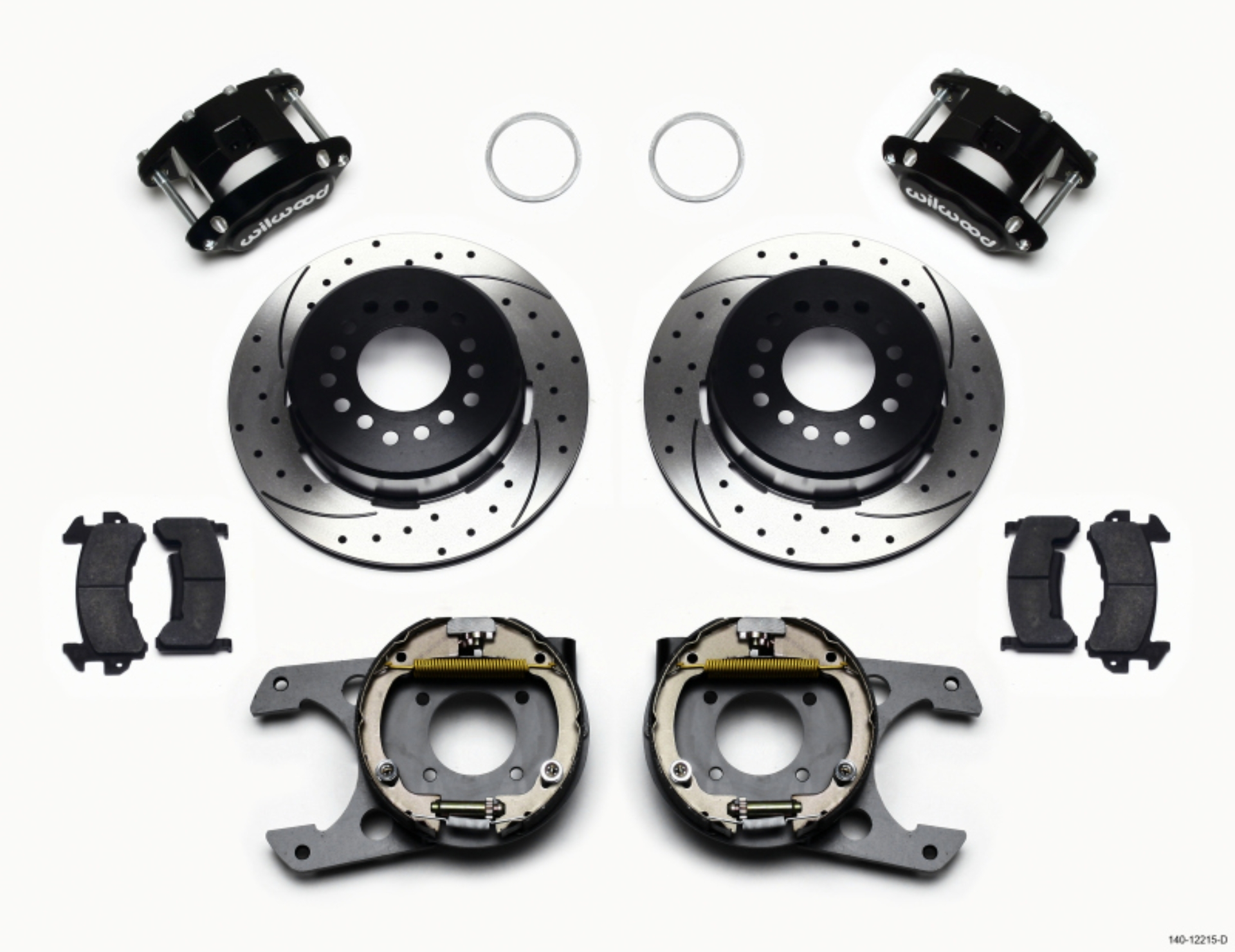 Picture of Wilwood WIL D154 Brake Kit Big Brake Kits - 140-12215-D