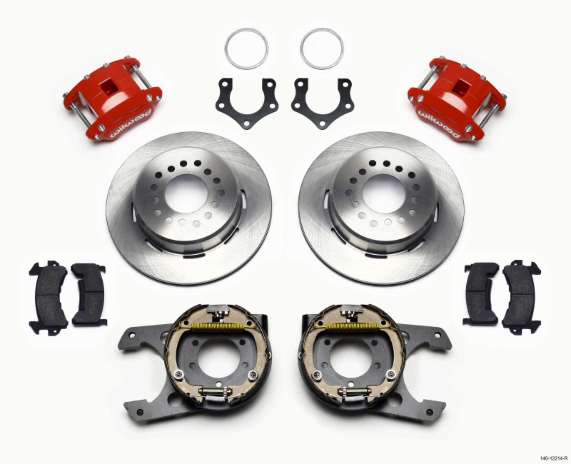 Picture of Wilwood WIL D154 Brake Kit Big Brake Kits - 140-12214-R