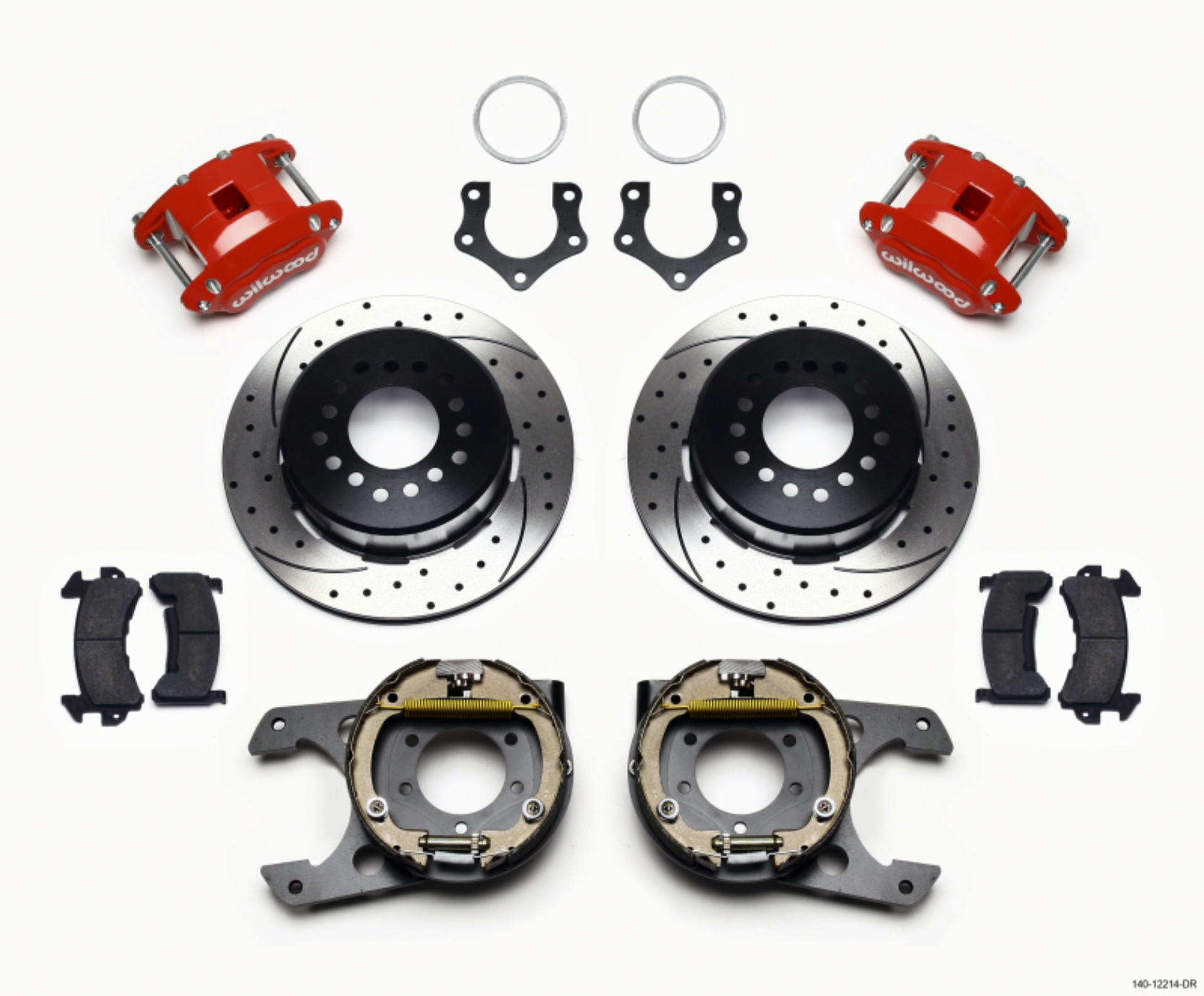 Picture of Wilwood WIL D154 Brake Kit Big Brake Kits - 140-12214-DR