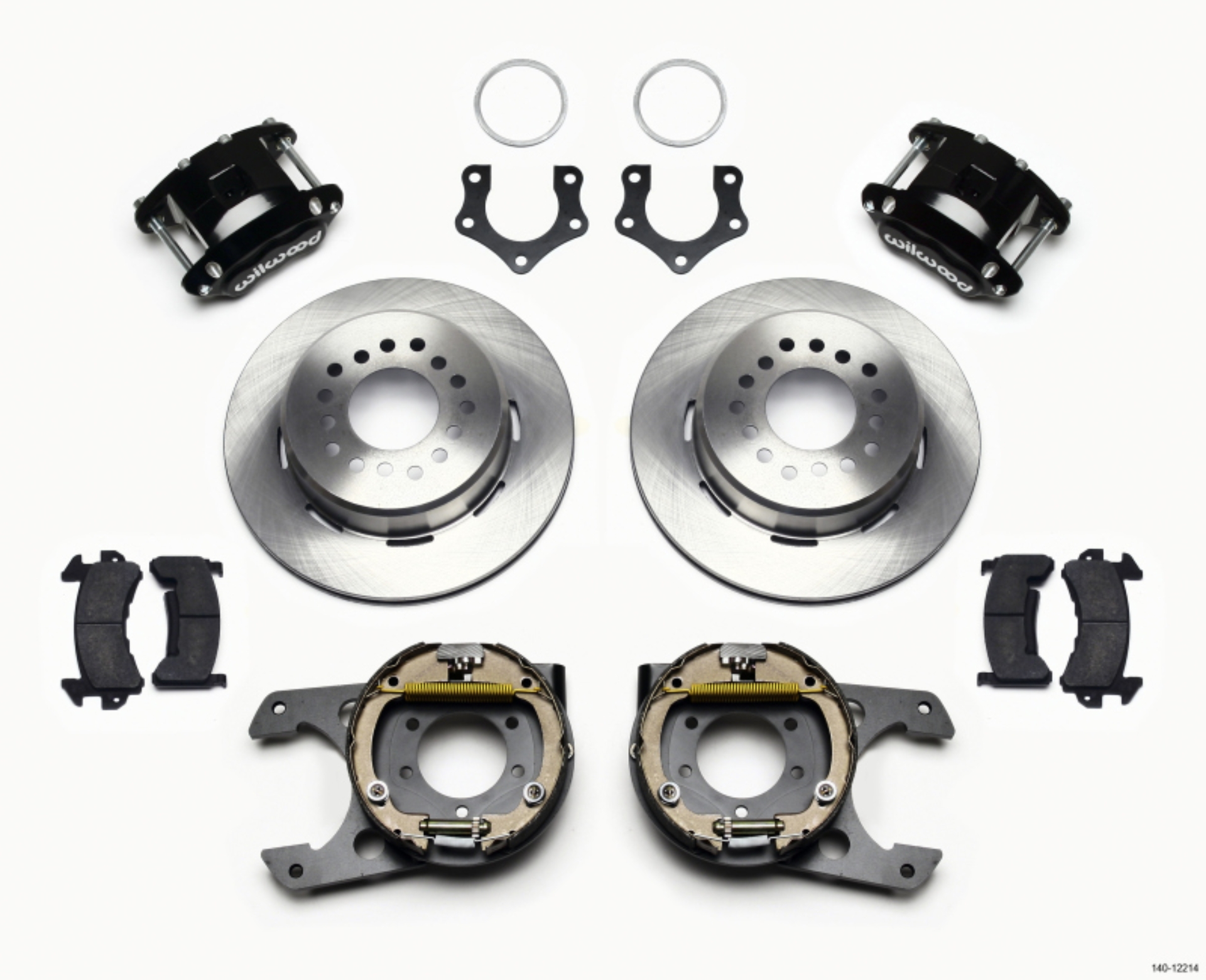 Picture of Wilwood WIL D154 Brake Kit Big Brake Kits - 140-12214