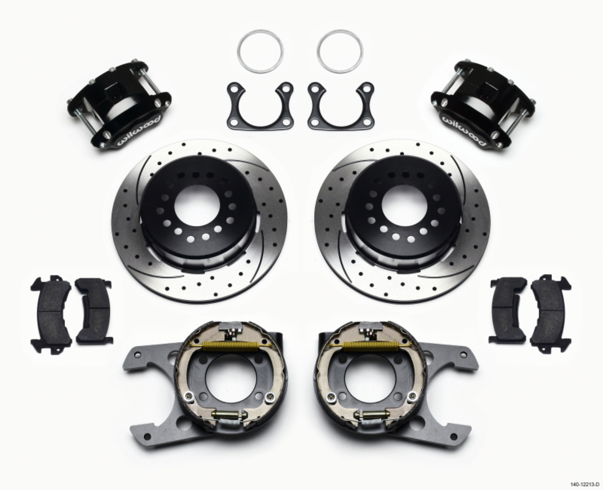 Picture of Wilwood WIL D154 Brake Kit Big Brake Kits - 140-12213-D