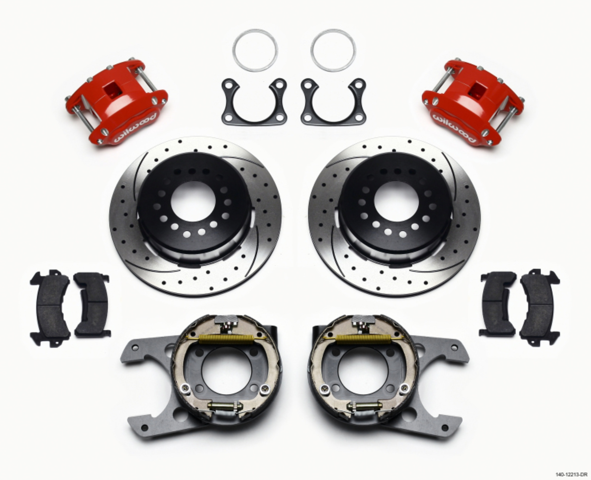 Picture of Wilwood WIL D154 Brake Kit Big Brake Kits - 140-12213-DR