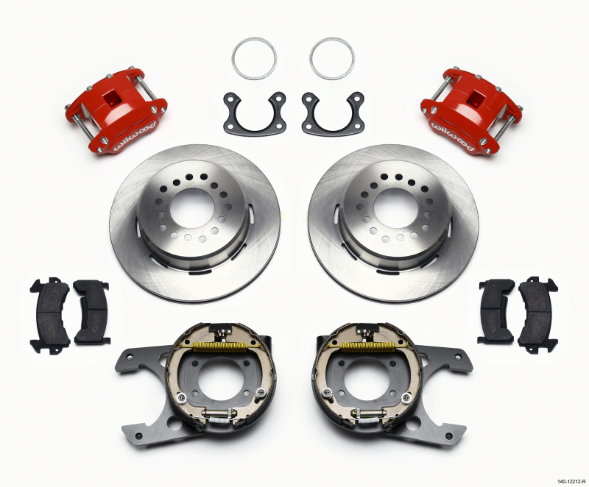 Picture of Wilwood WIL D154 Brake Kit Big Brake Kits - 140-12212-R
