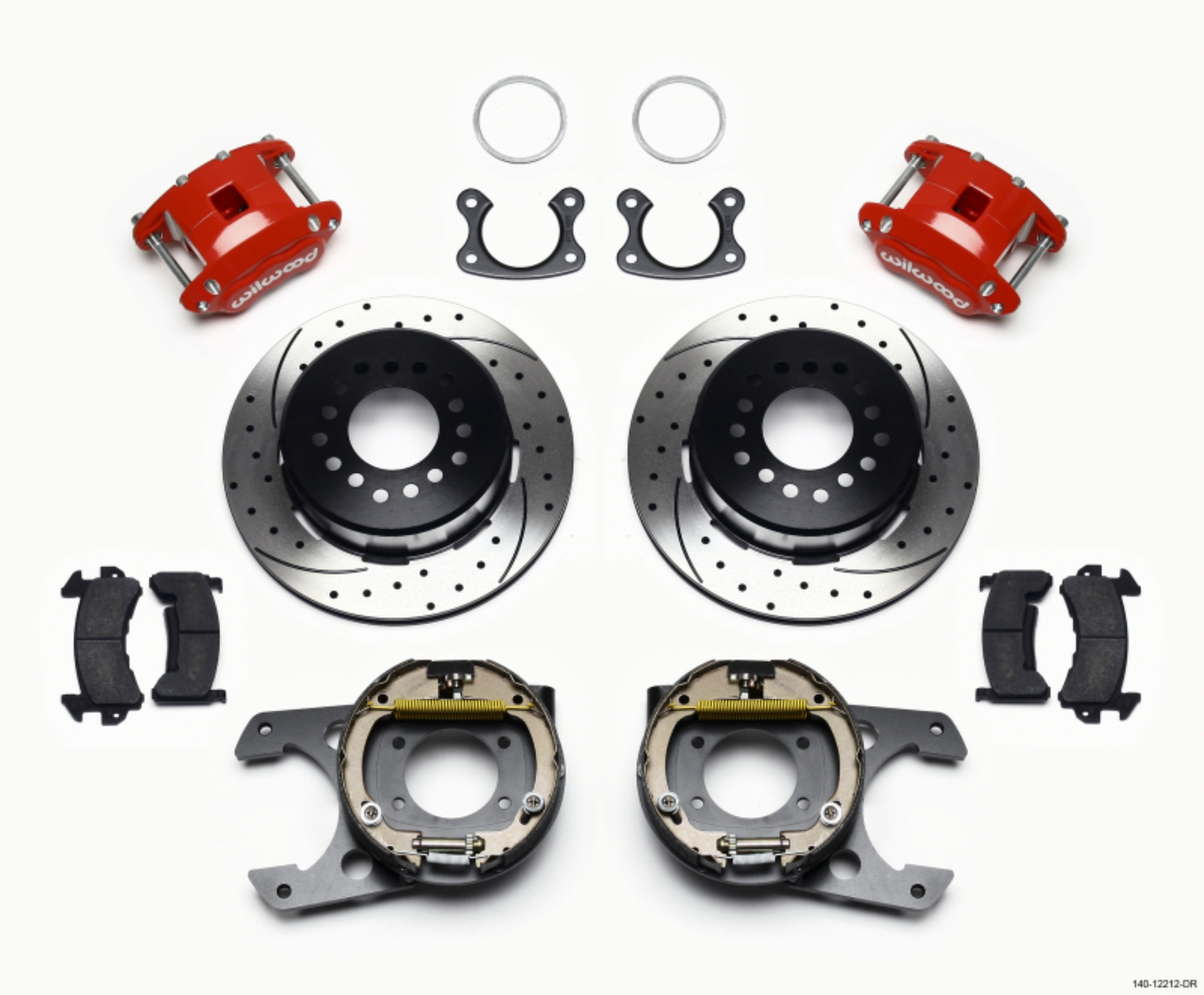 Picture of Wilwood WIL D154 Brake Kit Big Brake Kits - 140-12212-DR