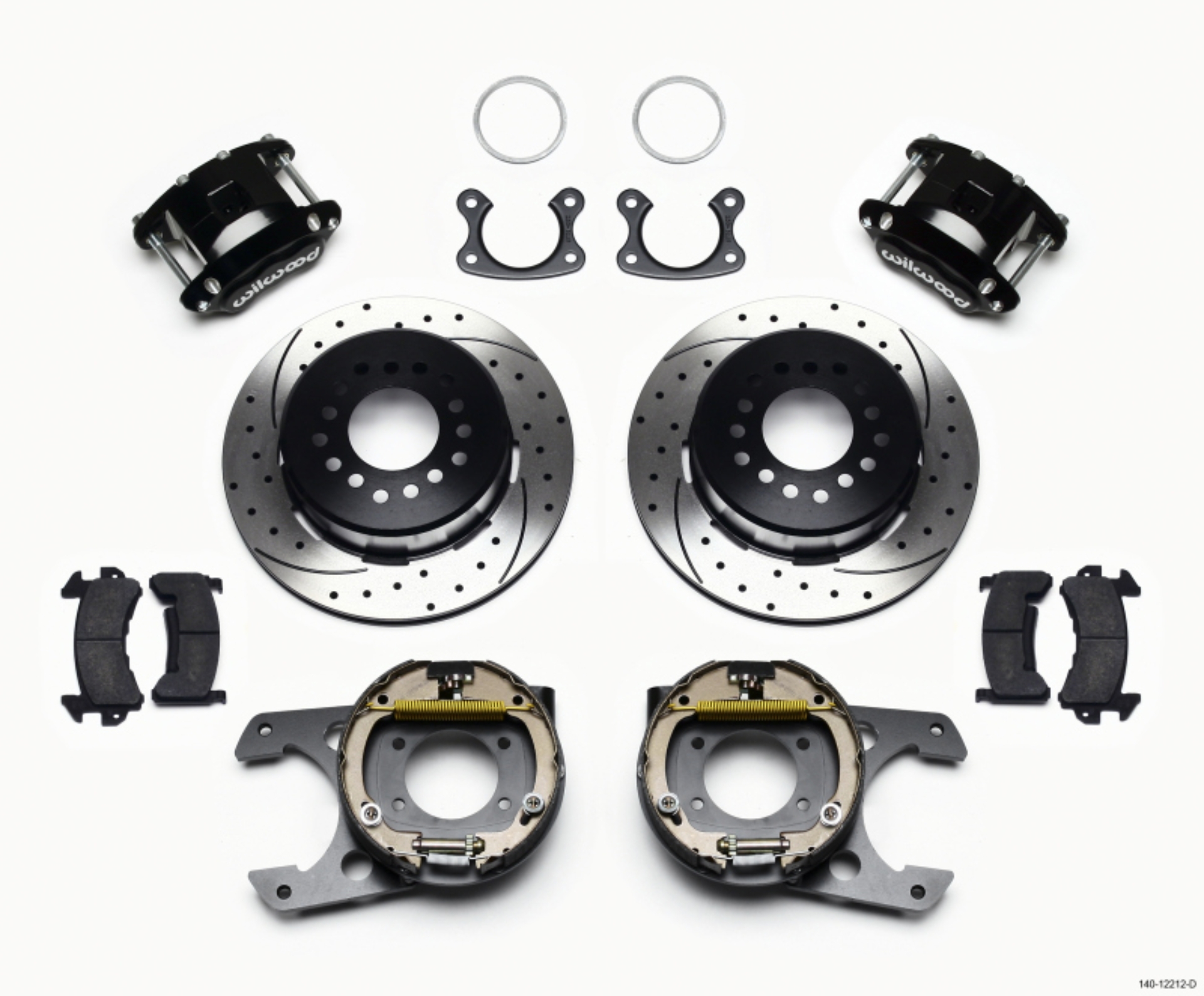 Picture of Wilwood WIL D154 Brake Kit Big Brake Kits - 140-12212-D