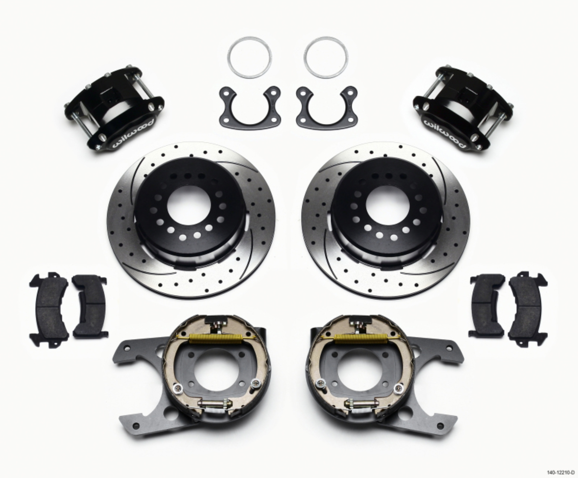 Picture of Wilwood WIL D154 Brake Kit Big Brake Kits - 140-12210-D
