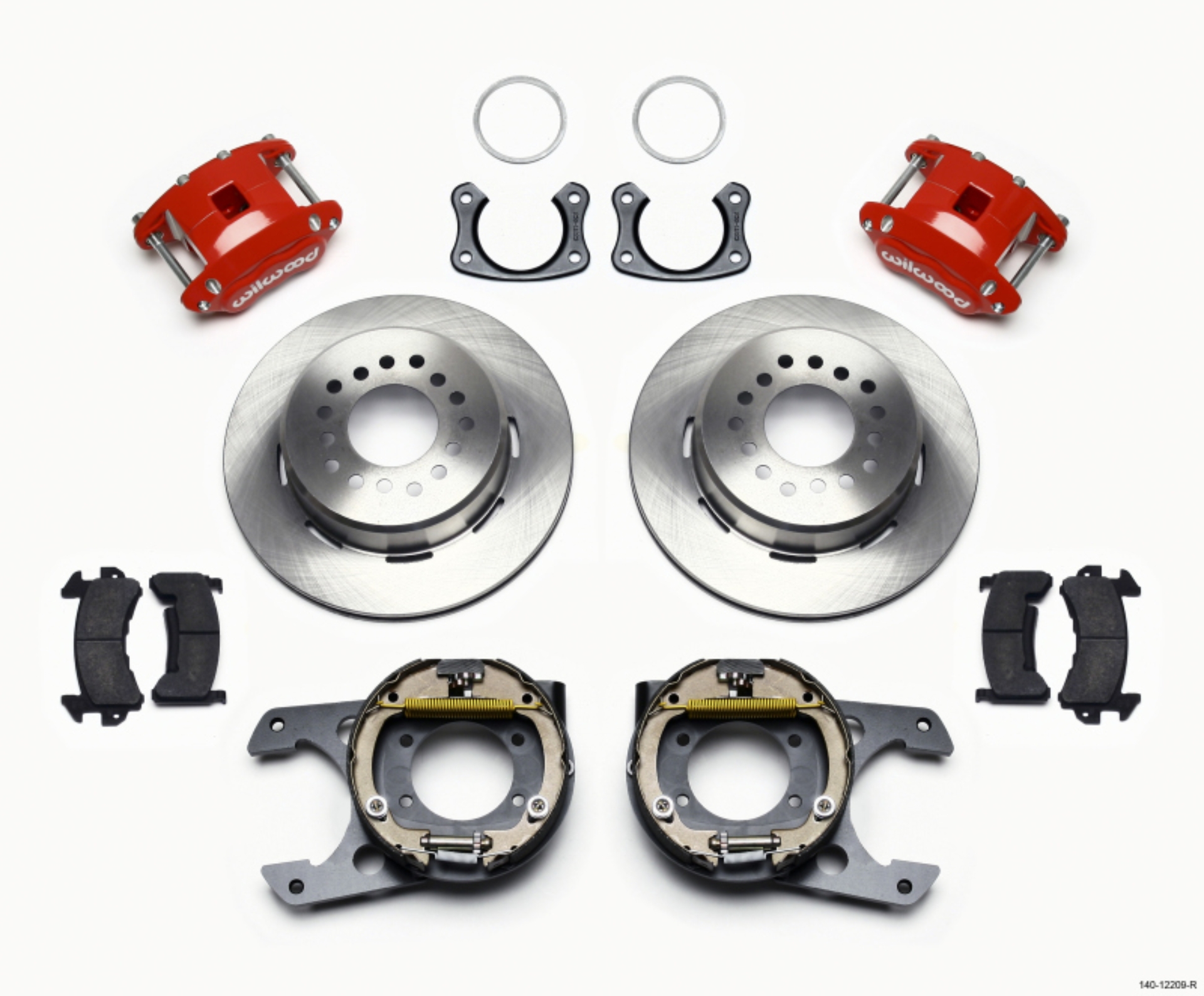Picture of Wilwood WIL D154 Brake Kit Big Brake Kits - 140-12209-R
