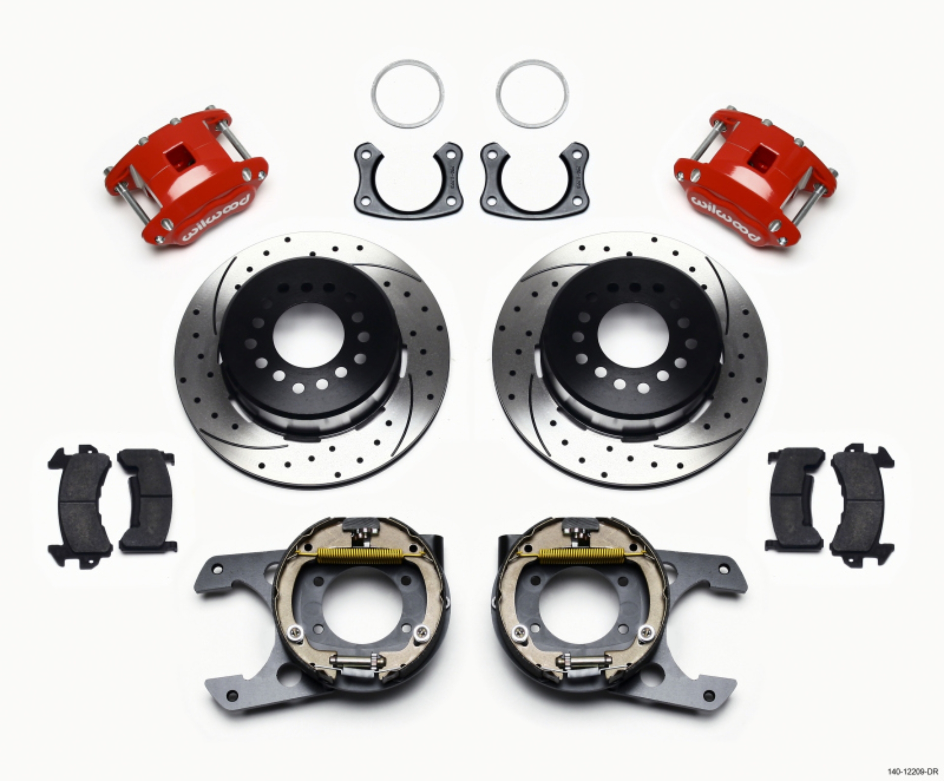 Picture of Wilwood WIL D154 Brake Kit Big Brake Kits - 140-12209-DR