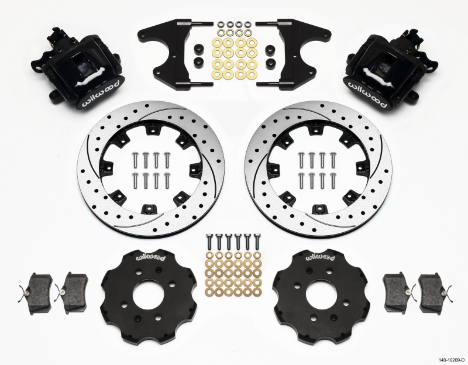 Picture of Wilwood WIL Parking Brake Brake Kit Rear Brake Calipers - 140-10209-D