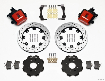 Picture of Wilwood WIL Parking Brake Brake Kit Rear Brake Calipers - 140-10207-DR