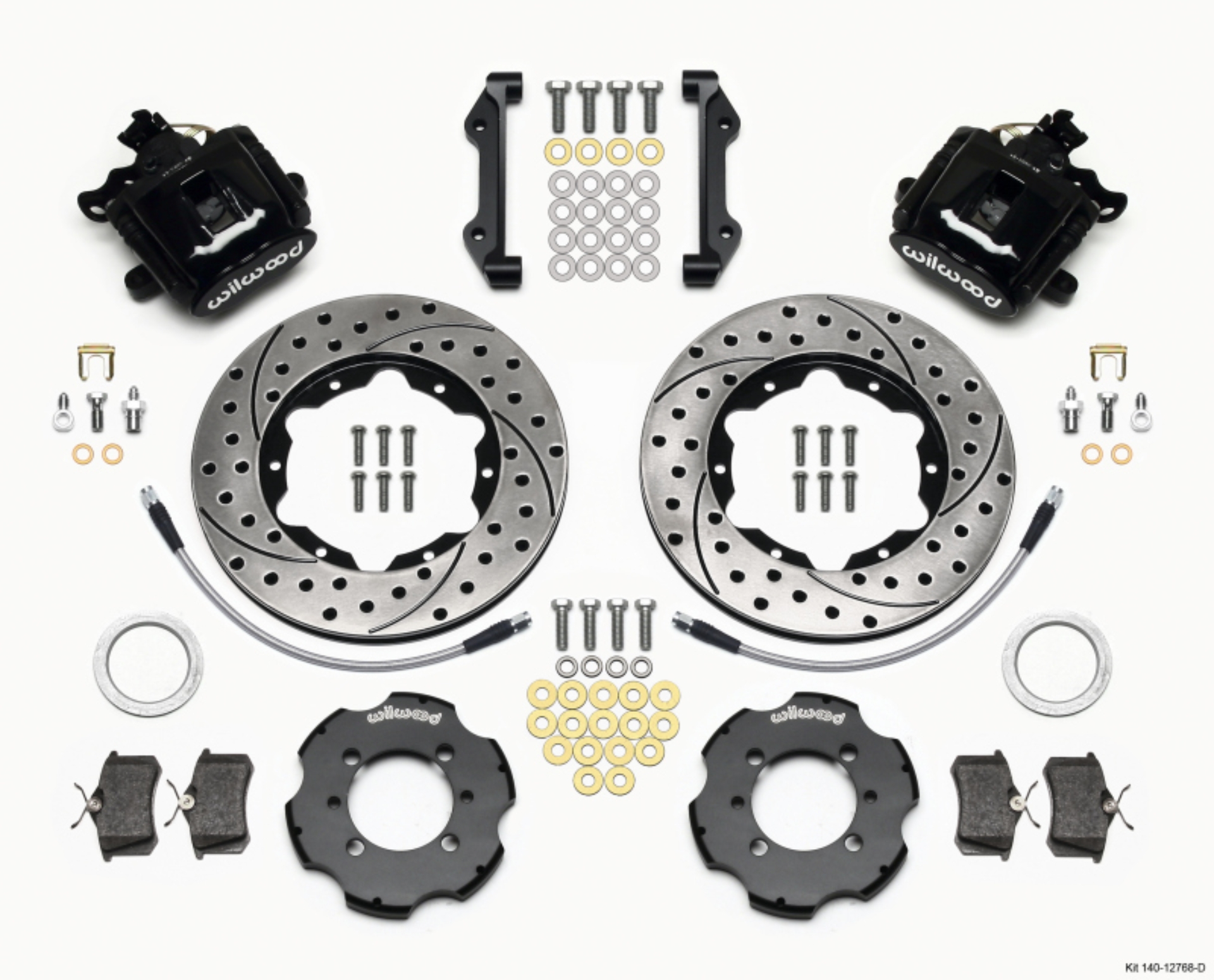 Picture of Wilwood WIL Parking Brake Brake Kit Brake Calipers - 140-12768-D