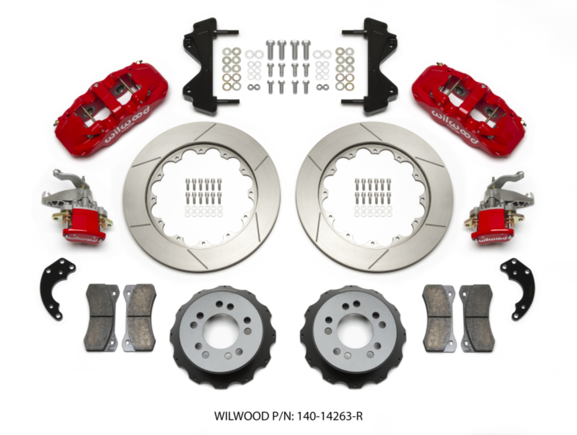 Picture of Wilwood WIL Aero Brake Kit Rear Big Brake Kits - 140-14263-R