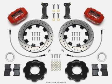 Picture of Wilwood WIL Dynalite Brake Kit Front Big Brake Kits - 140-14233-DR