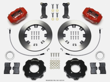 Picture of Wilwood WIL Dynalite Brake Kit Front Big Brake Kits - 140-14233-R