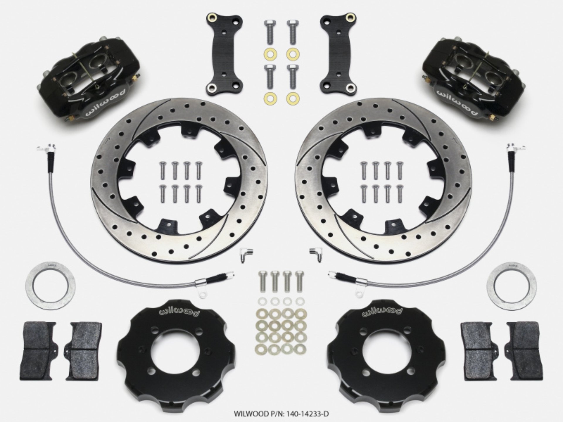 Picture of Wilwood WIL Dynalite Brake Kit Front Big Brake Kits - 140-14233-D