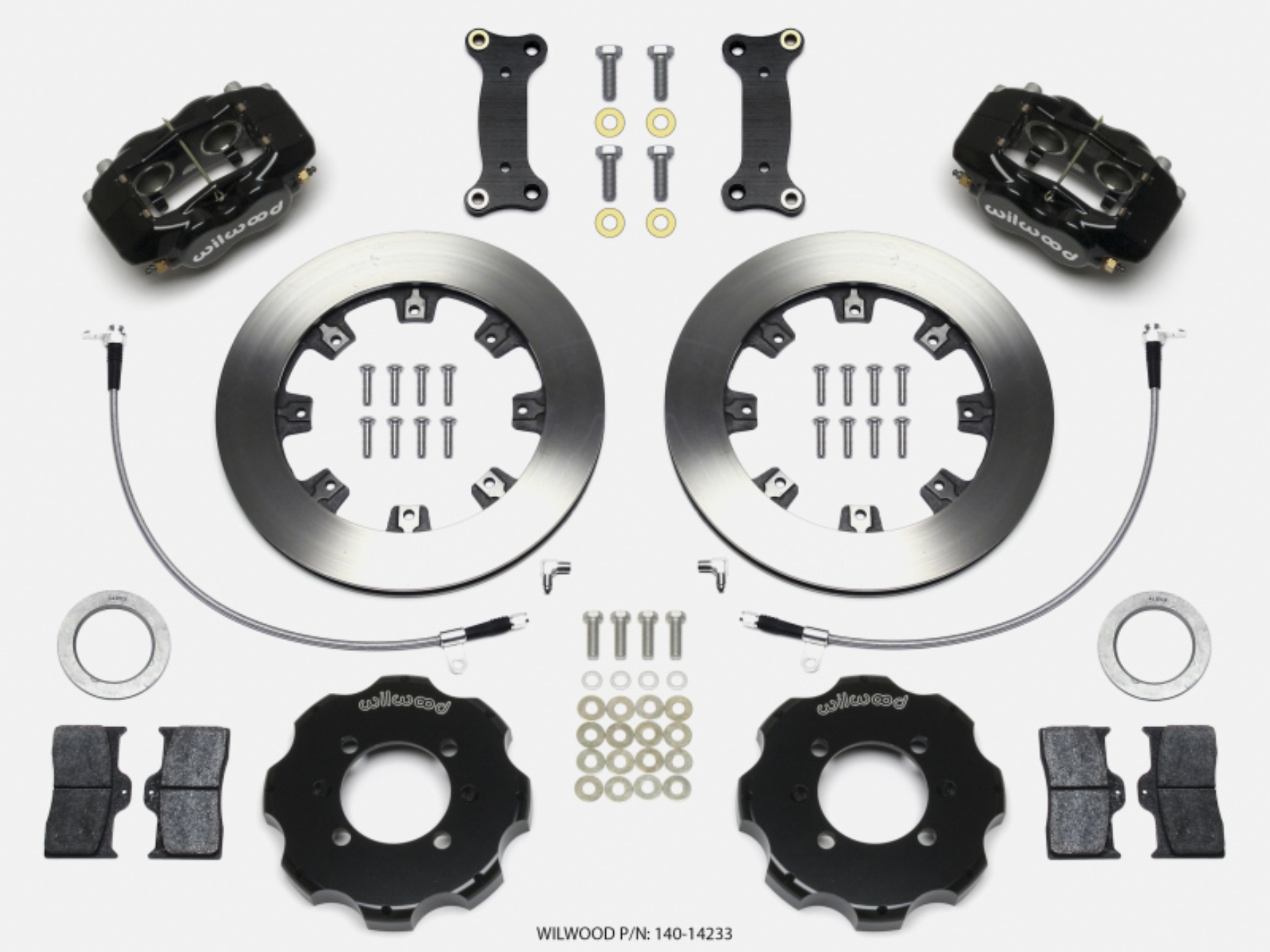 Picture of Wilwood WIL Dynalite Brake Kit Front Big Brake Kits - 140-14233