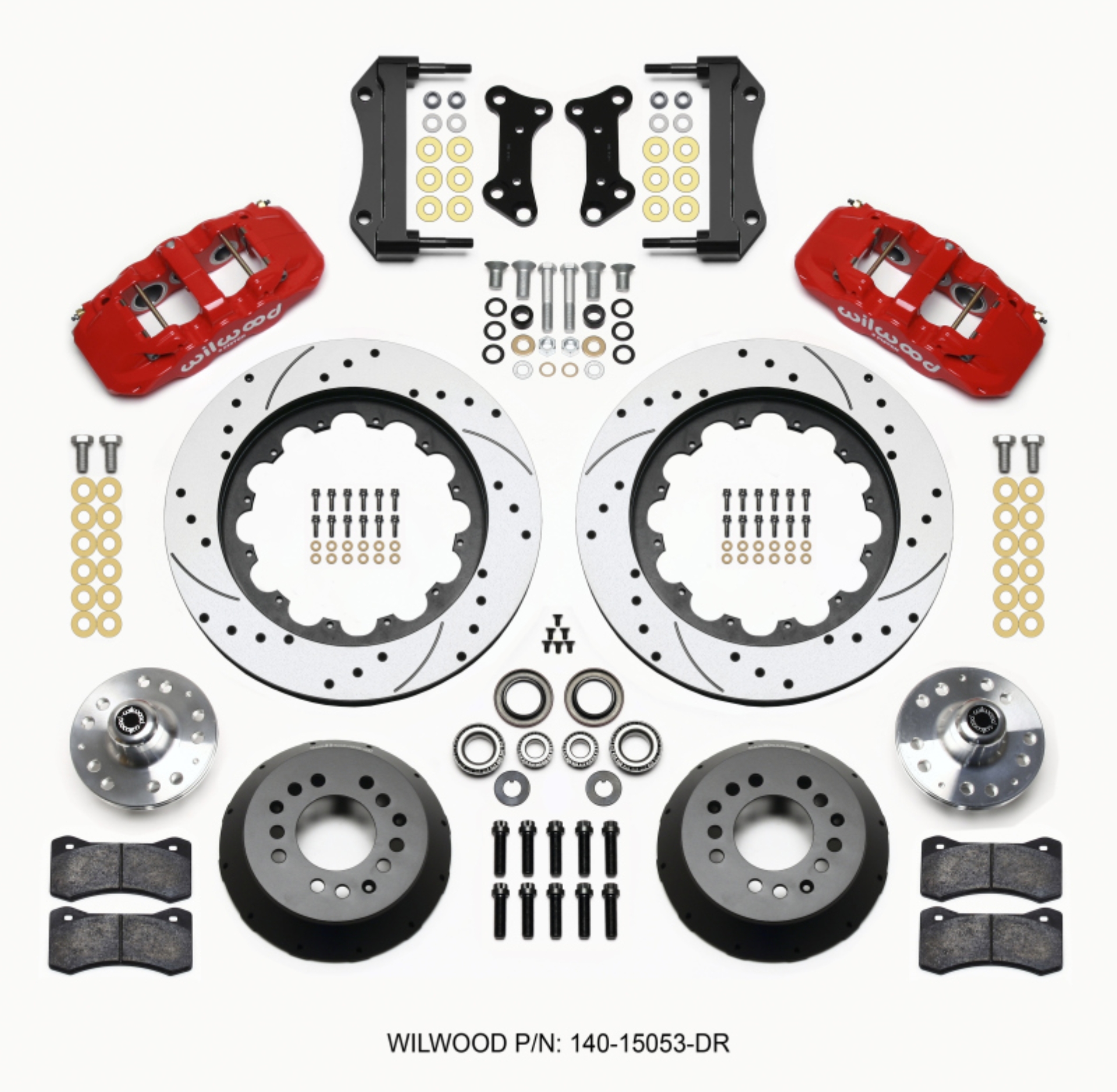 Picture of Wilwood WIL Aero Brake Kit Big Brake Kits - 140-15053-DR