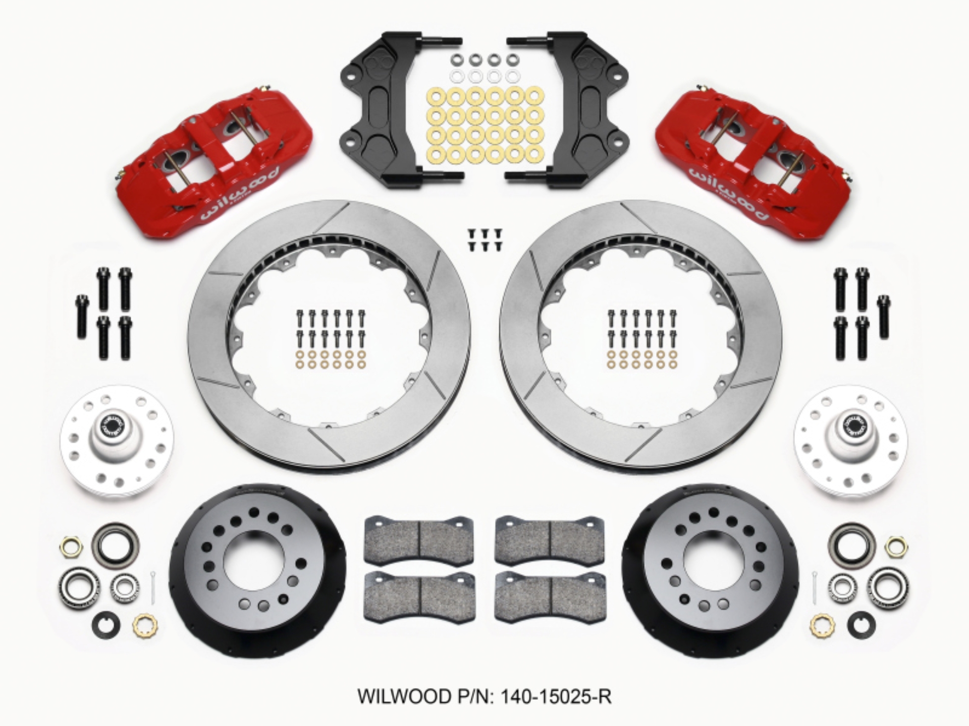 Picture of Wilwood WIL Aero Brake Kit Front Big Brake Kits - 140-15025-R