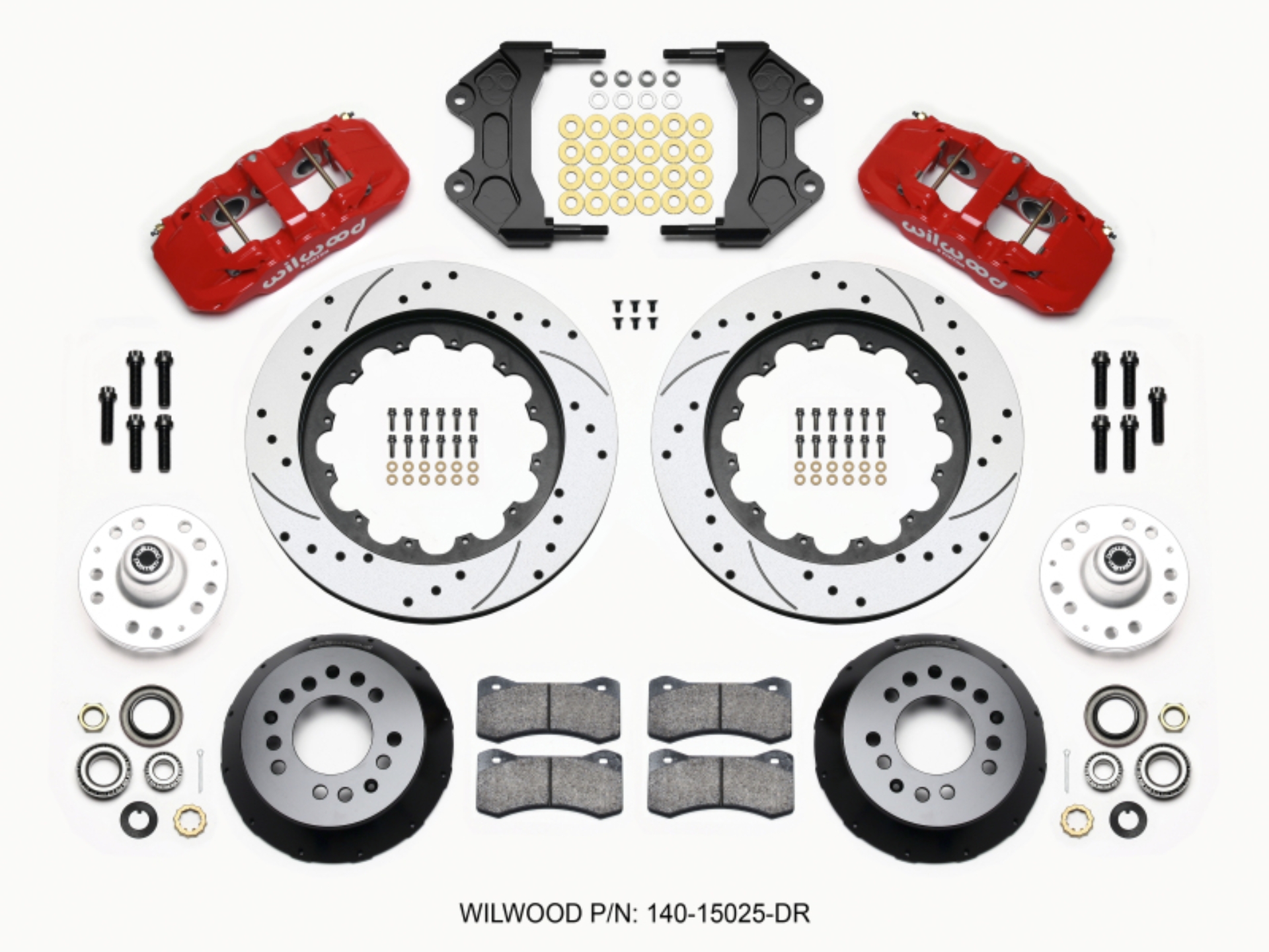 Picture of Wilwood WIL Aero Brake Kit Front Big Brake Kits - 140-15025-DR