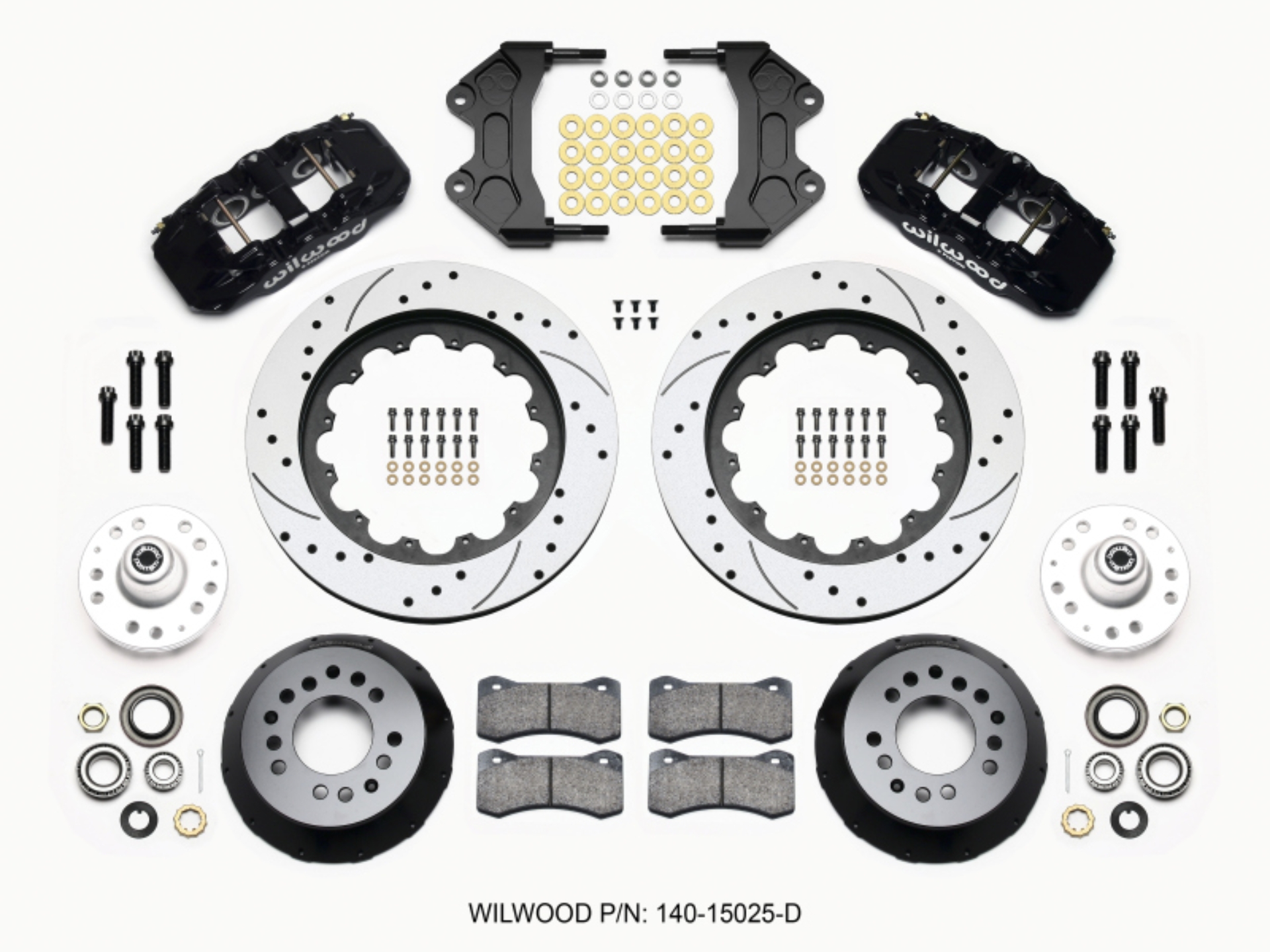 Picture of Wilwood WIL Aero Brake Kit Front Big Brake Kits - 140-15025-D