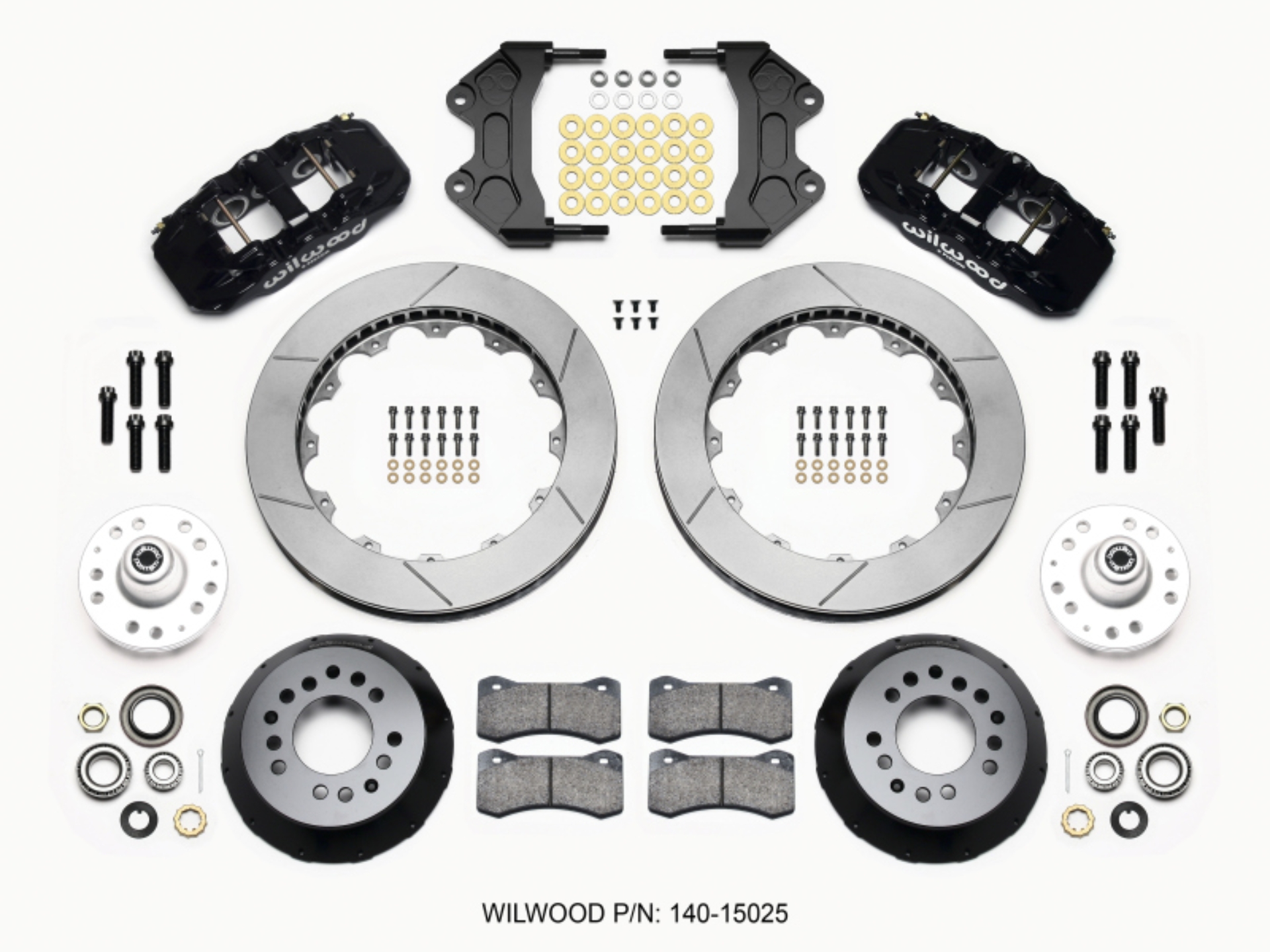 Picture of Wilwood WIL Aero Brake Kit Front Big Brake Kits - 140-15025