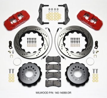 Picture of Wilwood WIL Aero Brake Kit Rear Big Brake Kits - 140-14068-DR