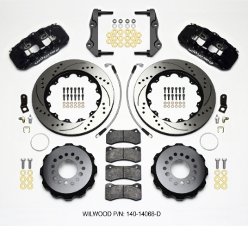 Picture of Wilwood WIL Aero Brake Kit Rear Big Brake Kits - 140-14068-D