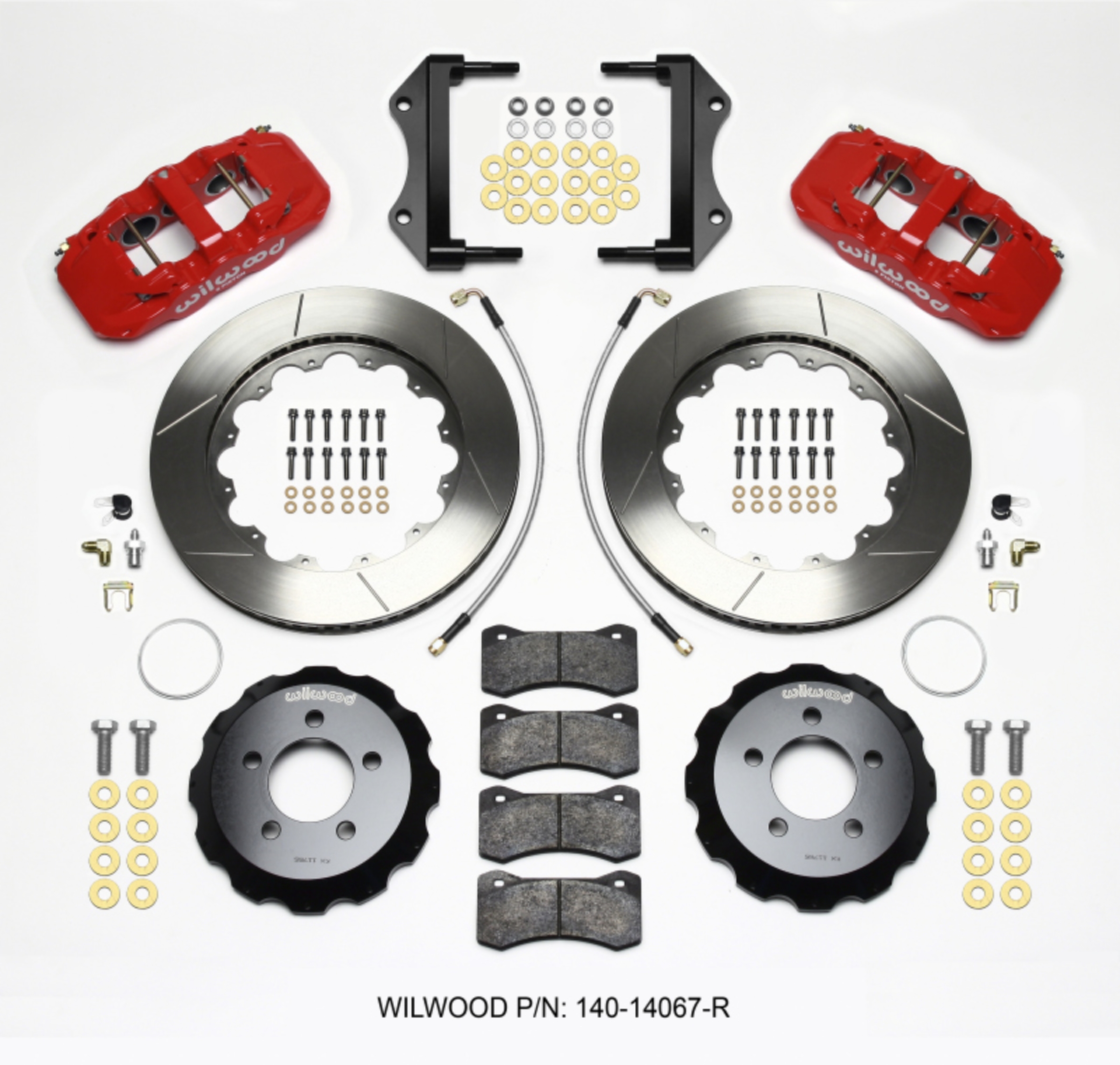 Picture of Wilwood WIL Aero Brake Kit Front Big Brake Kits - 140-14067-R