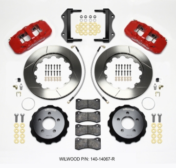 Picture of Wilwood WIL Aero Brake Kit Front Big Brake Kits - 140-14067-R