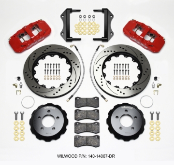 Picture of Wilwood WIL Aero Brake Kit Front Big Brake Kits - 140-14067-DR