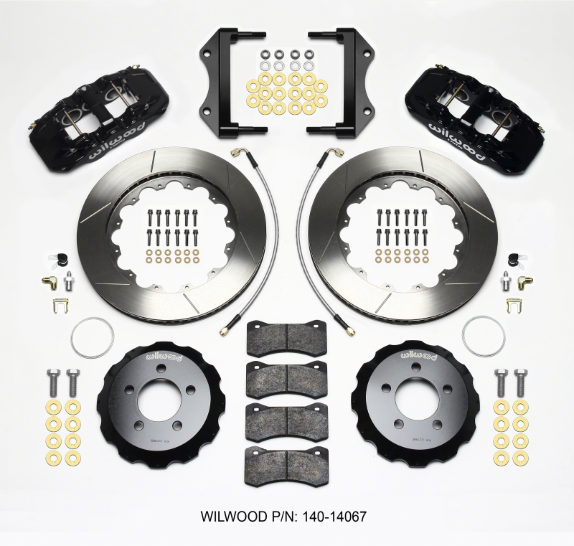 Picture of Wilwood WIL Aero Brake Kit Front Big Brake Kits - 140-14067