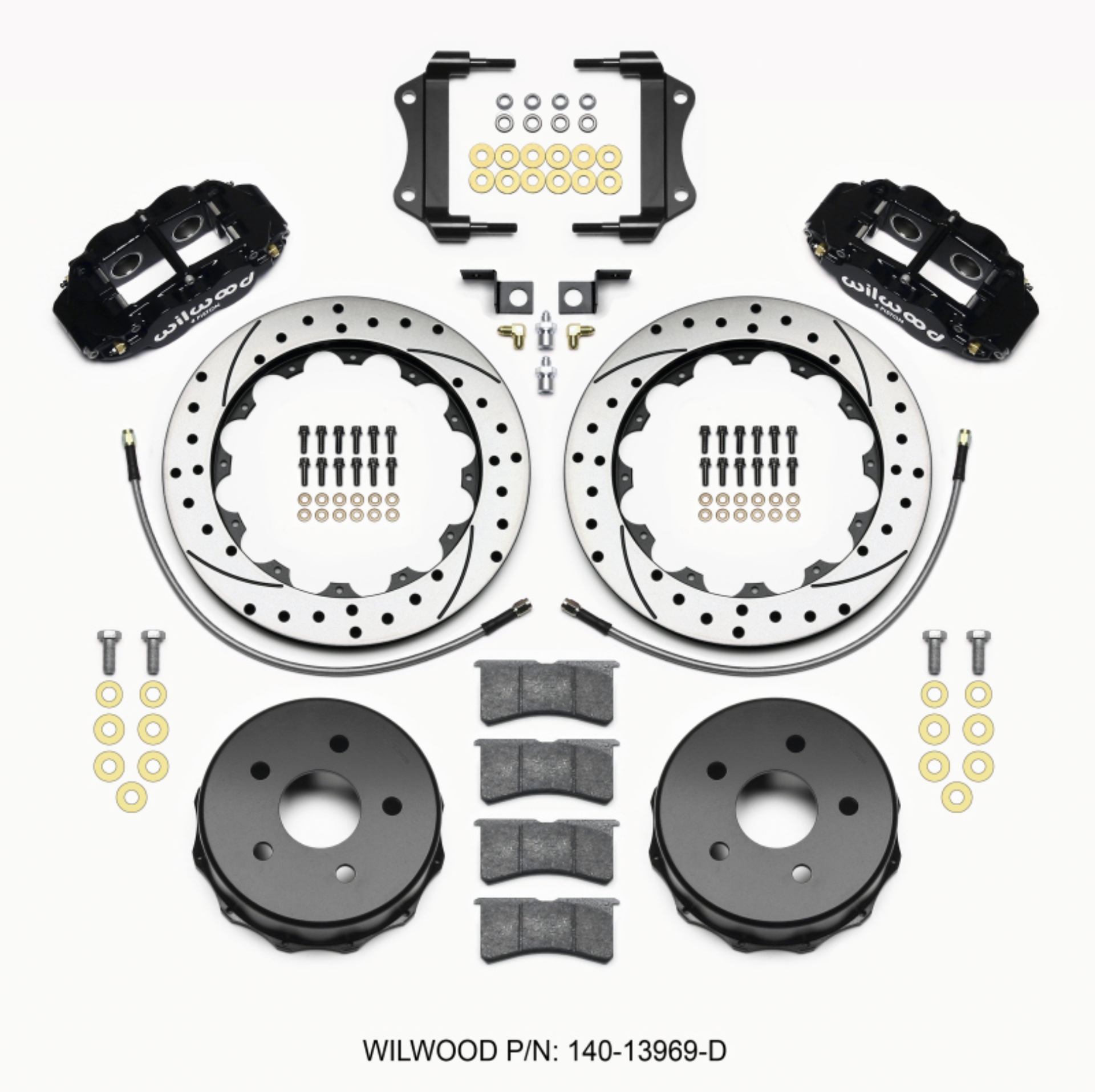 Picture of Wilwood WIL Superlite Brake Kit Rear Big Brake Kits - 140-13969-D