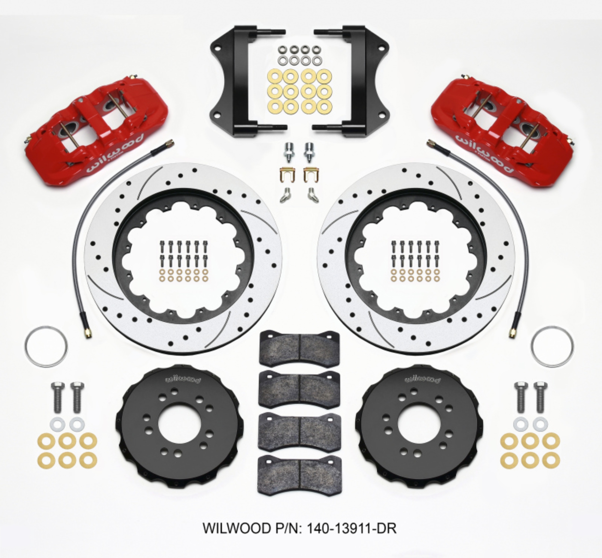 Picture of Wilwood WIL Aero Brake Kit Front Big Brake Kits - 140-13911-DR