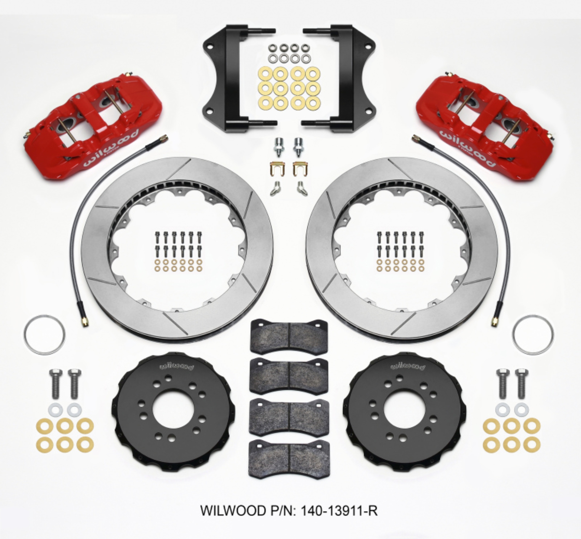 Picture of Wilwood WIL Aero Brake Kit Front Big Brake Kits - 140-13911-R