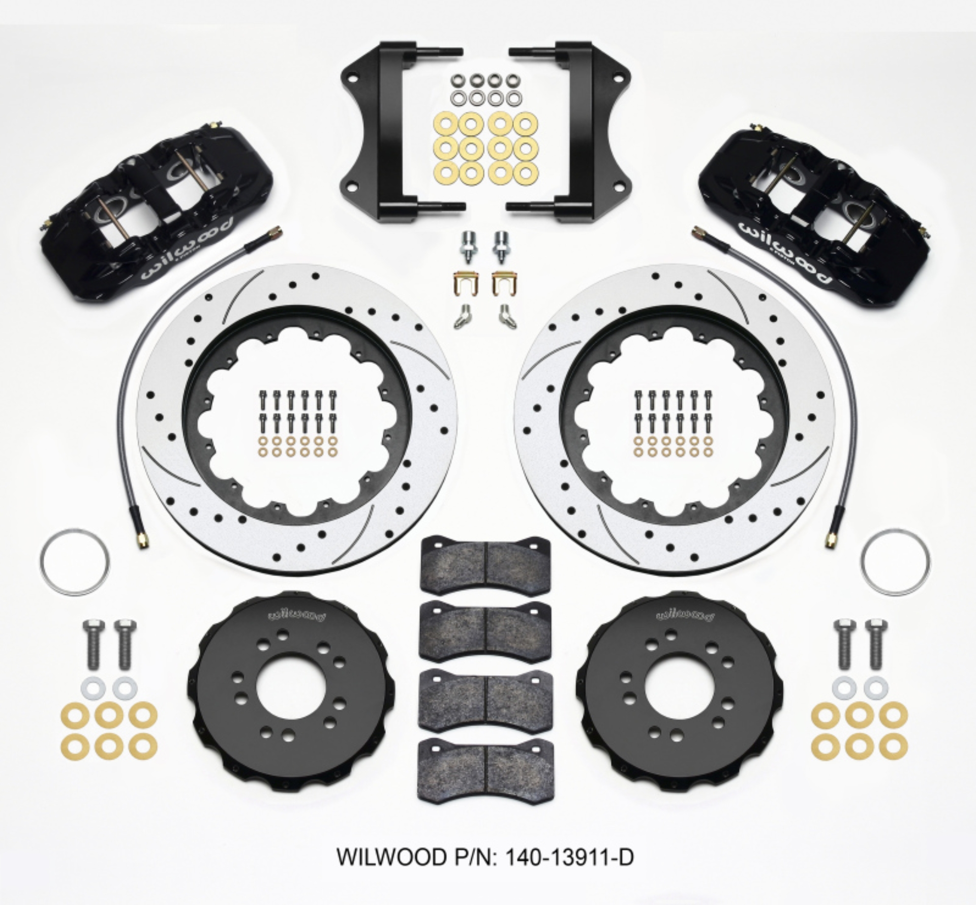 Picture of Wilwood WIL Aero Brake Kit Front Big Brake Kits - 140-13911-D