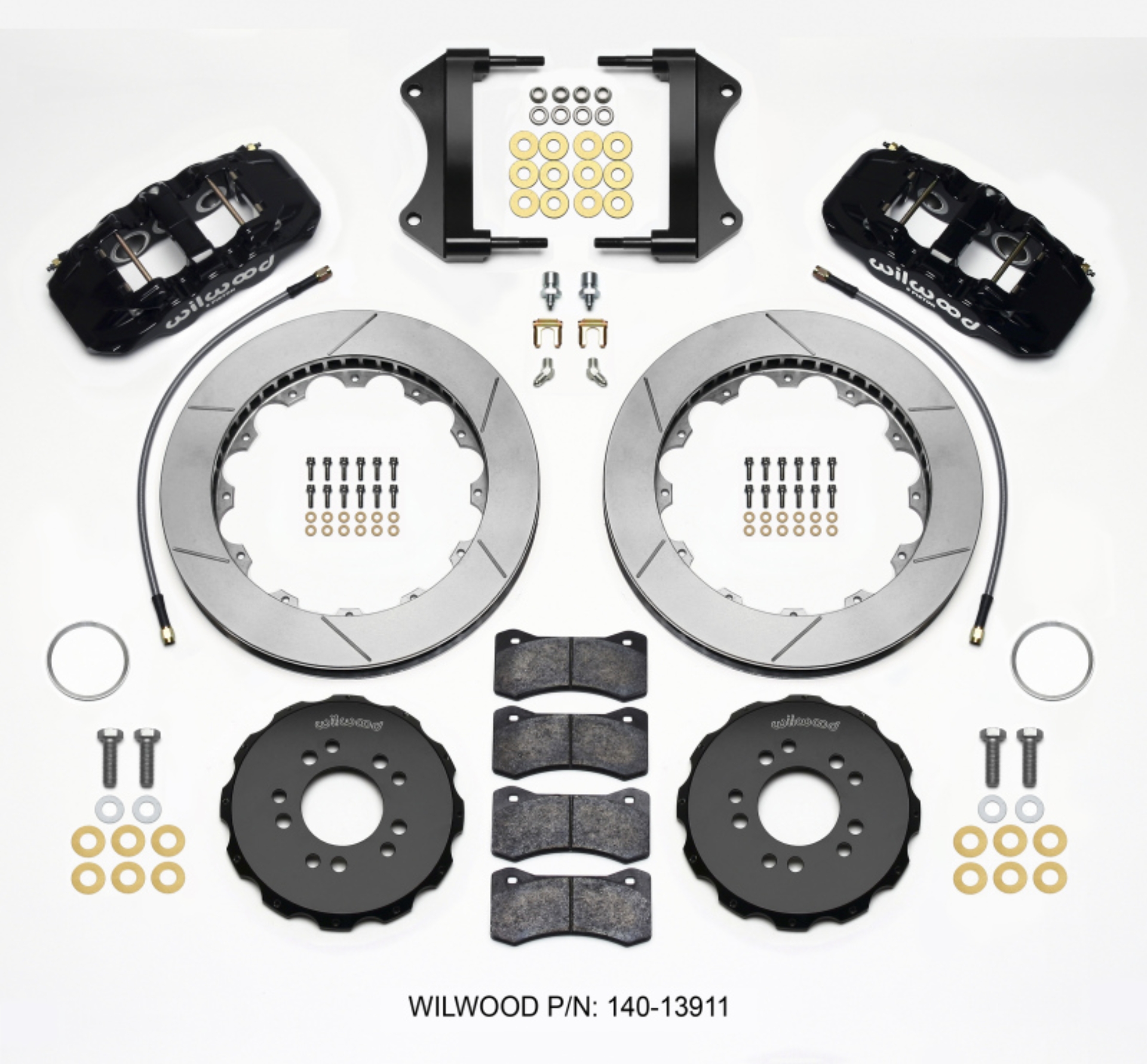 Picture of Wilwood WIL Aero Brake Kit Front Big Brake Kits - 140-13911