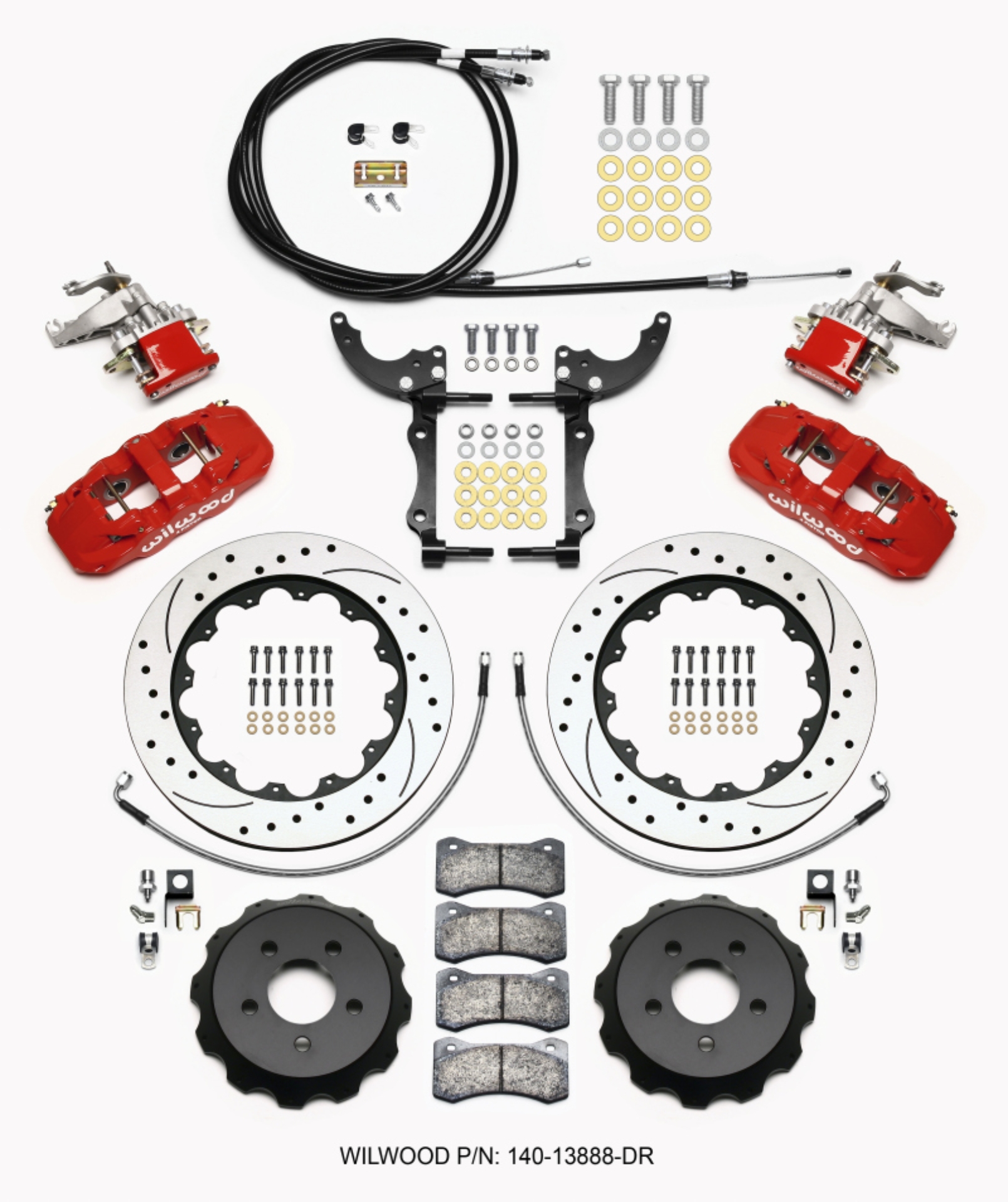 Picture of Wilwood WIL Aero Brake Kit Big Brake Kits - 140-13888-DR