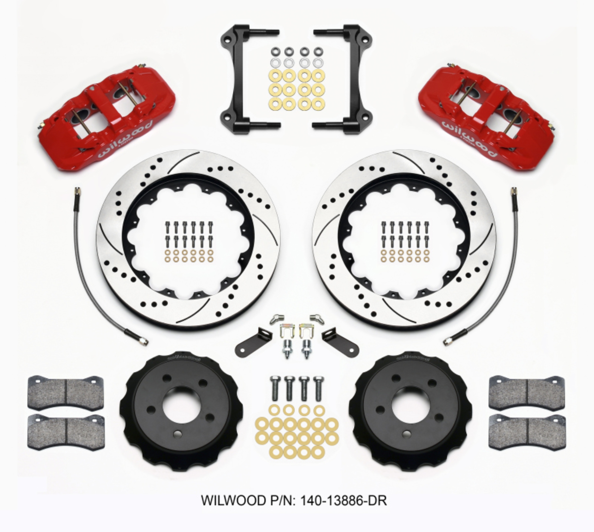 Picture of Wilwood WIL Aero Brake Kit Big Brake Kits - 140-13886-DR