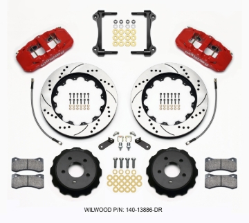 Picture of Wilwood WIL Aero Brake Kit Big Brake Kits - 140-13886-DR