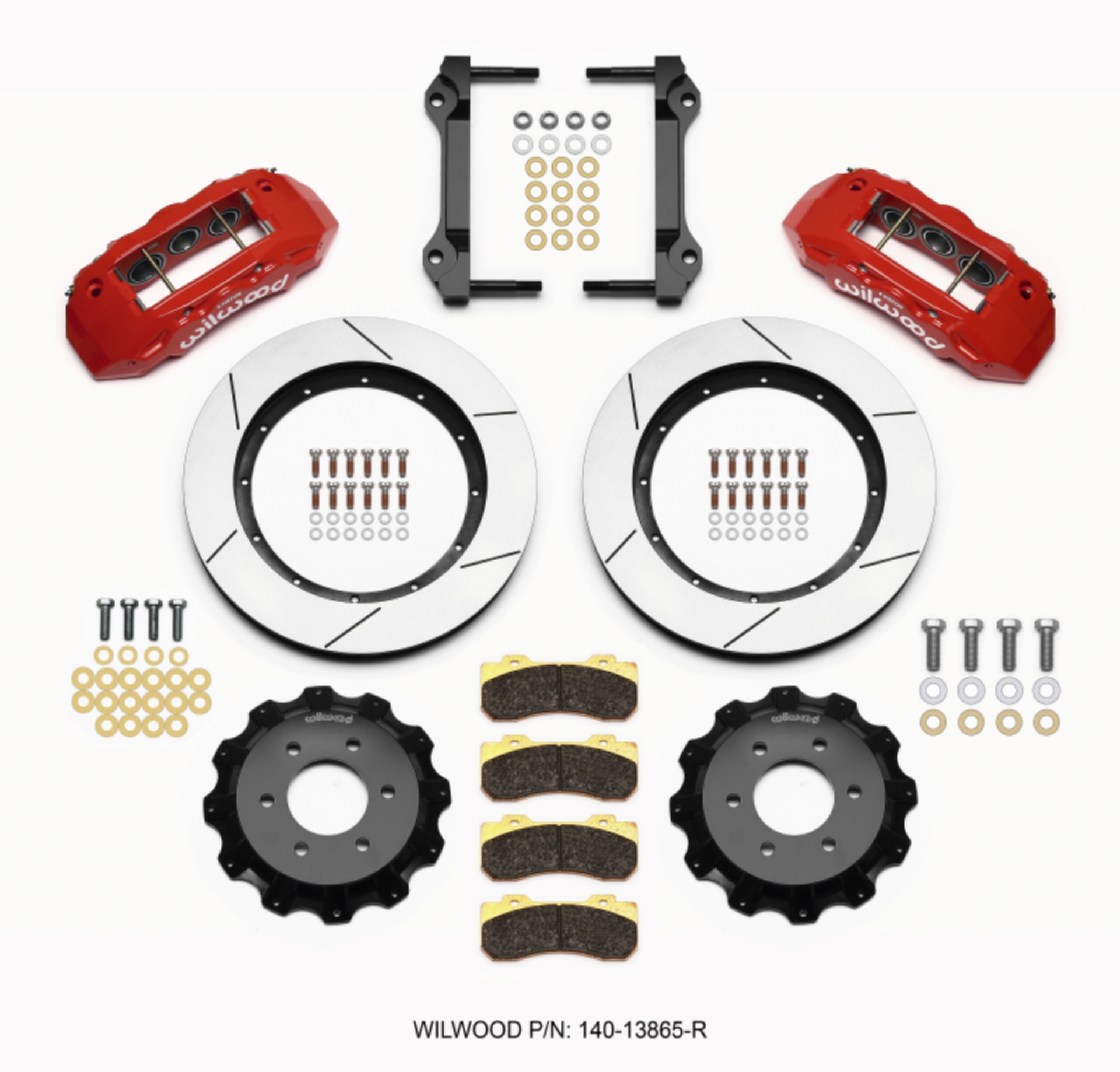 Picture of Wilwood WIL TX6R Brake Kit Front Big Brake Kits - 140-13865-R