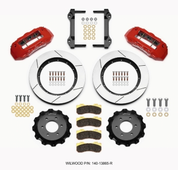 Picture of Wilwood WIL TX6R Brake Kit Front Big Brake Kits - 140-13865-R