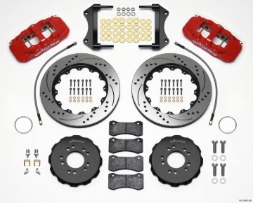 Picture of Wilwood WIL Aero Brake Kit Front Big Brake Kits - 140-13697-DR